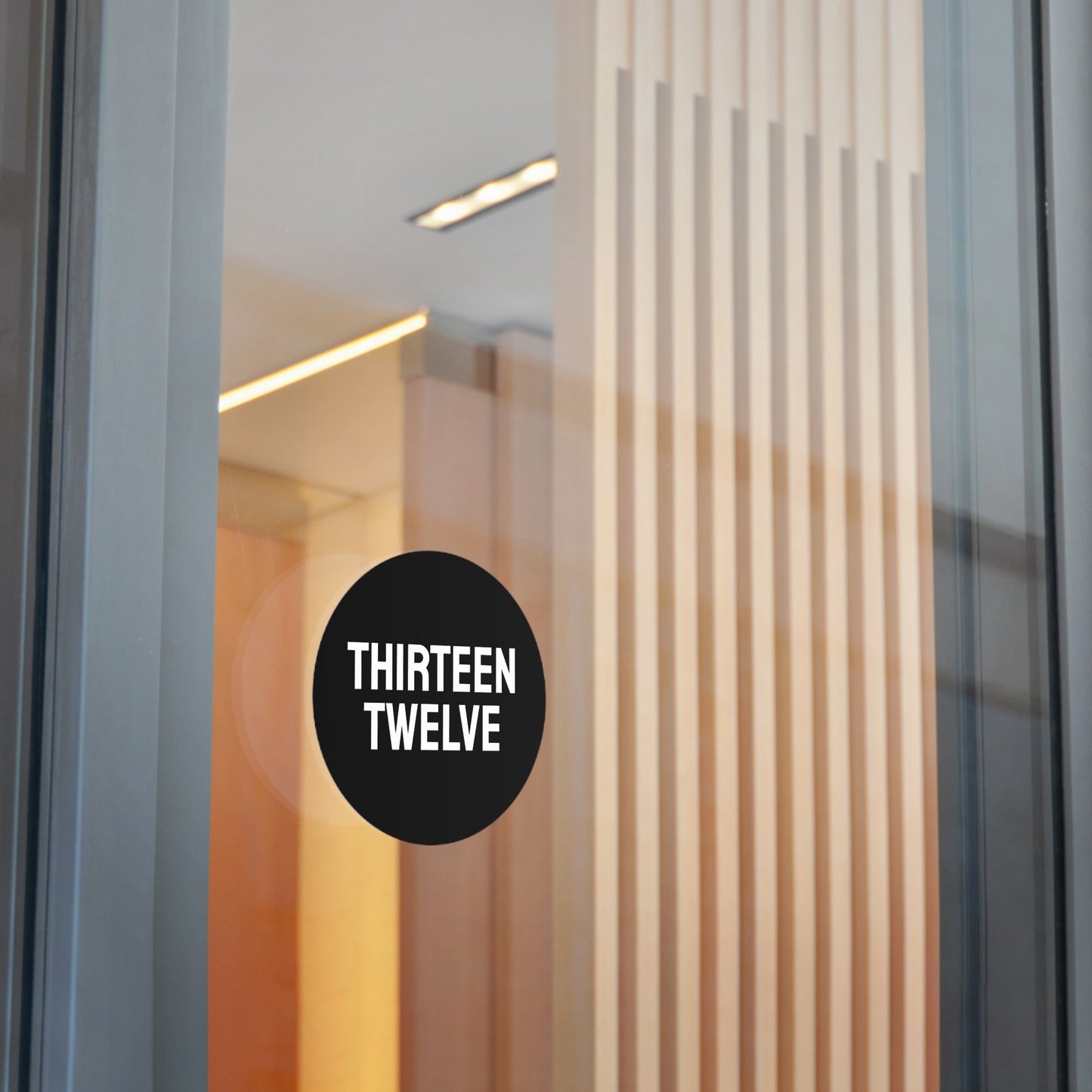 Thirteen Twelve - Round Vinyl Stickers
