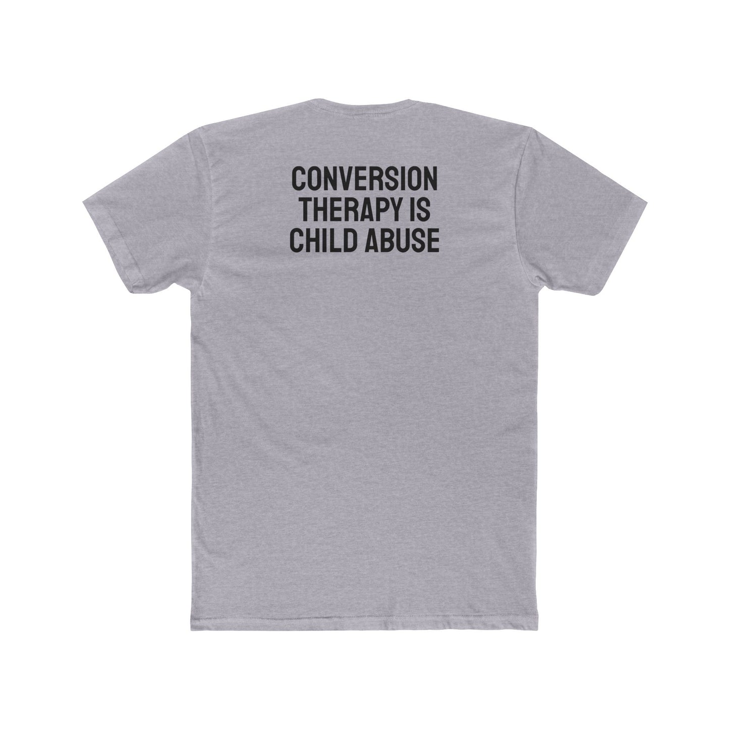 Conversion Therapy Is Child Abuse - Unisex Cotton Crew Tee