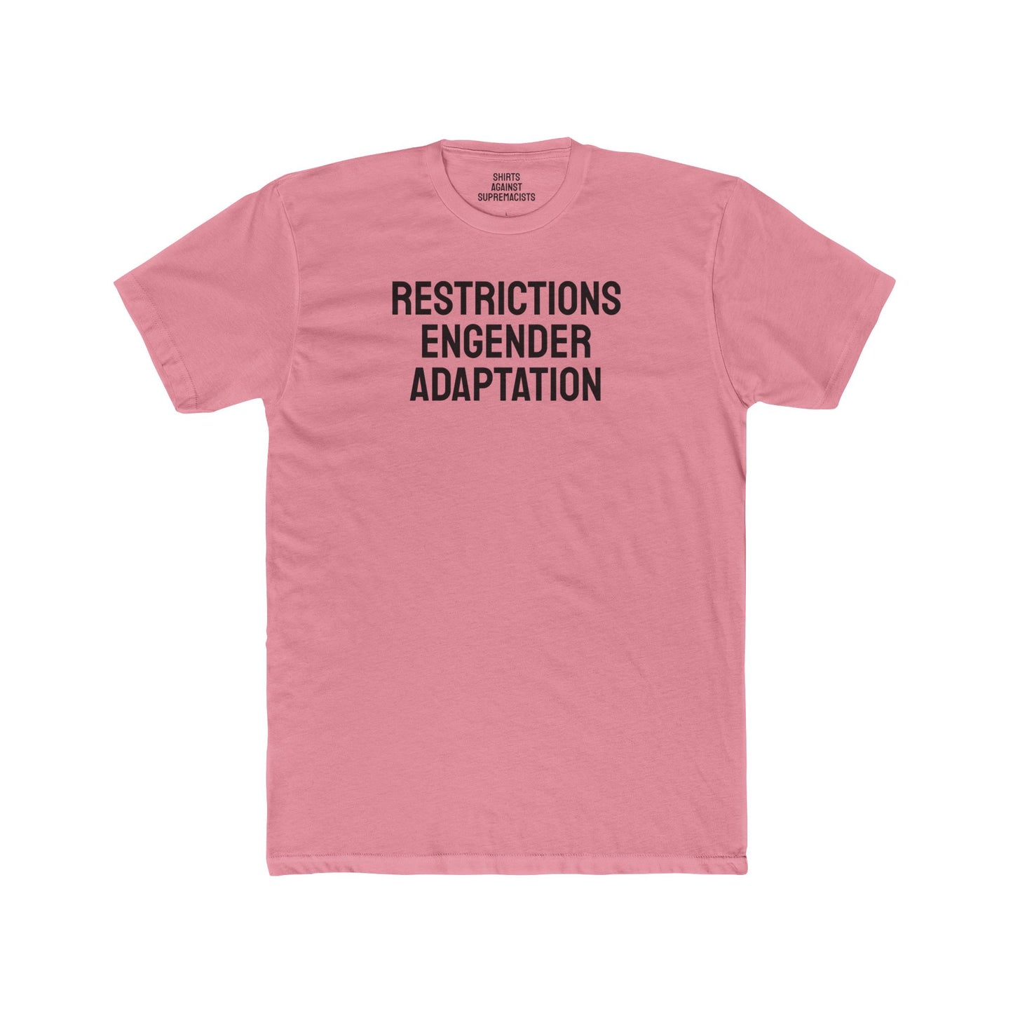 Restrictions Engender Creativity - Unisex Cotton Crew Tee