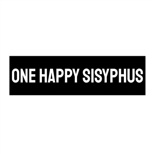 One Happy Sisyphus - Bumper Sticker