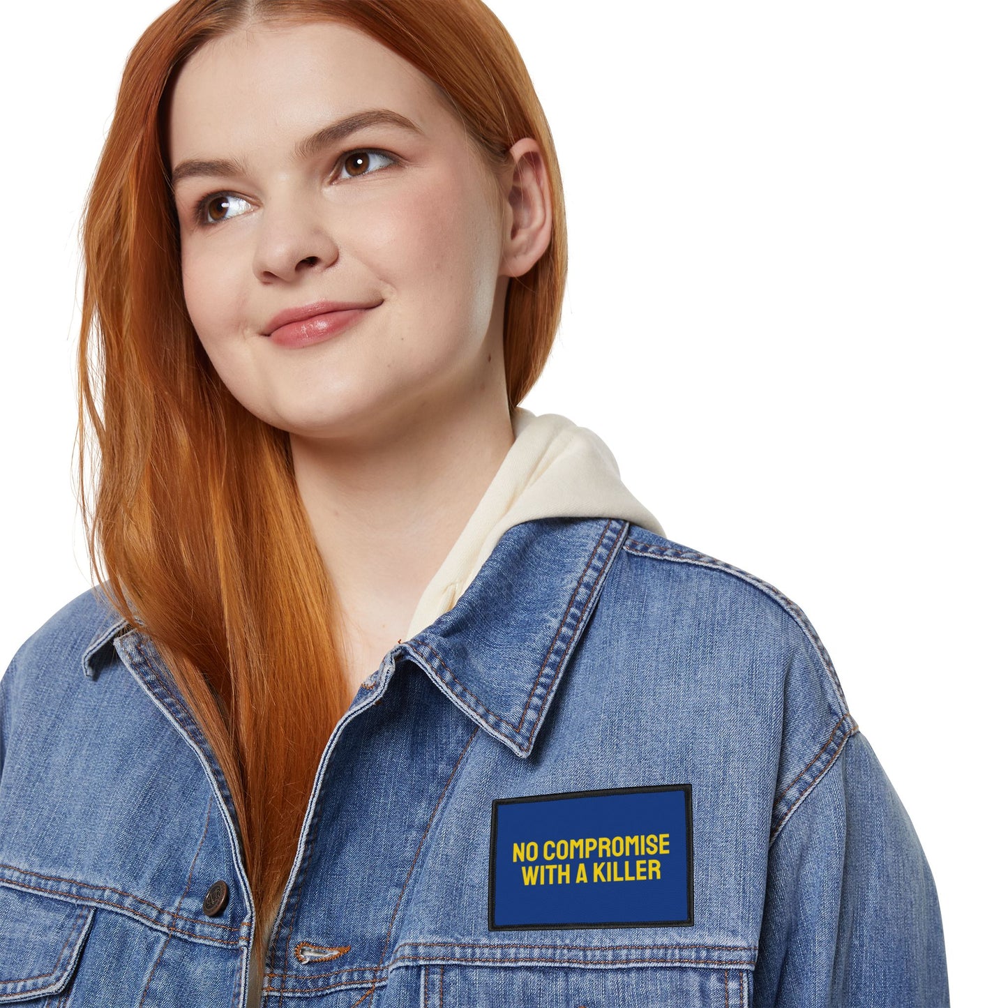 No Compromise With A Killer - Iron-On Patch