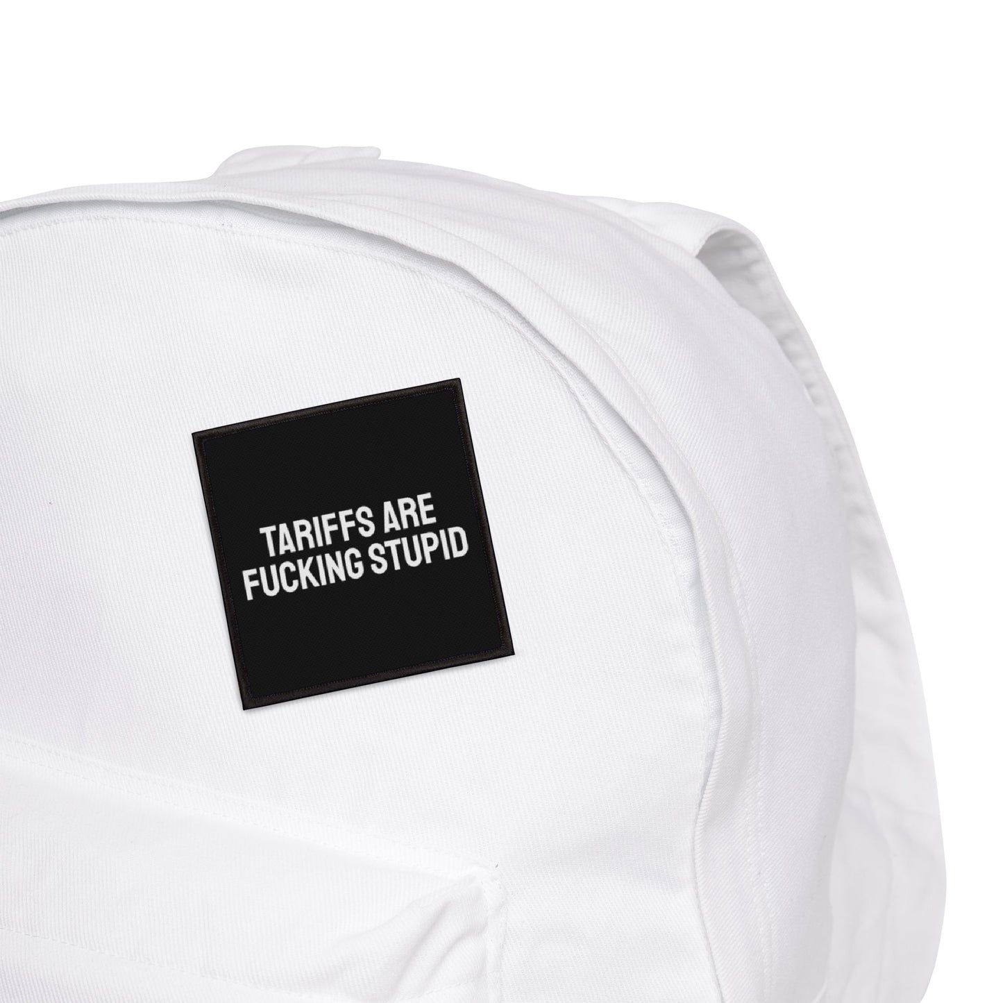 Tariffs Are Fucking Stupid - Iron-On Patch