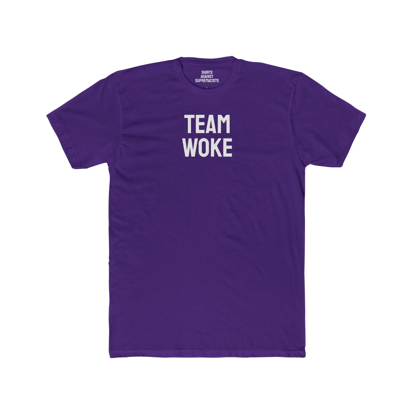 Team Woke - Unisex Cotton Crew Tee