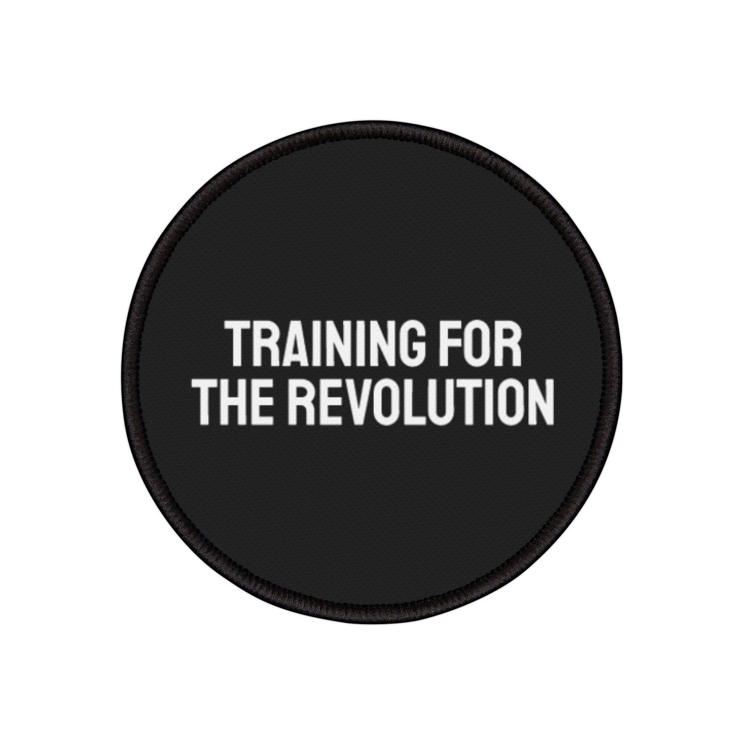 Training For The Revolution - Iron-On Patch