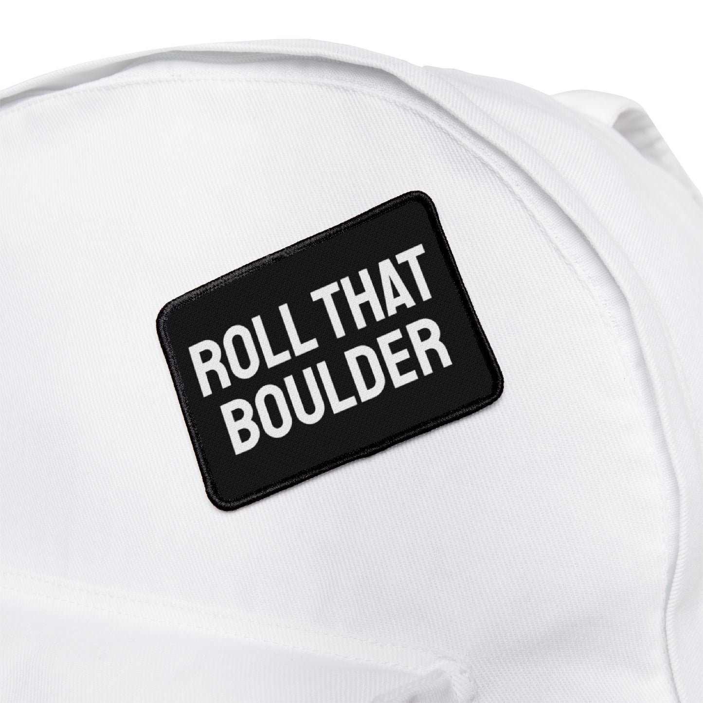 Roll That Boulder - Iron-On Patch
