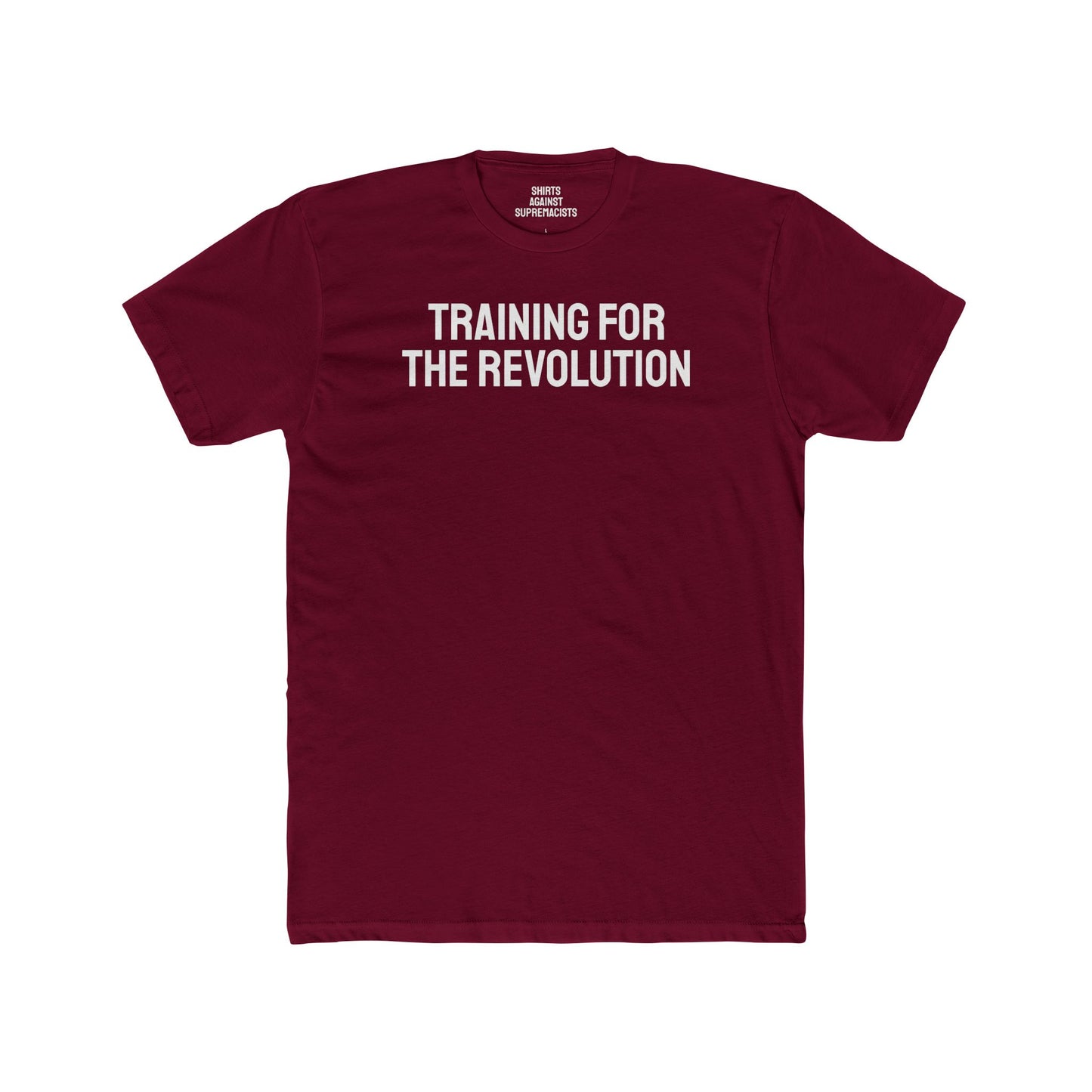 Training For The Revolution - Unisex Cotton Crew Tee