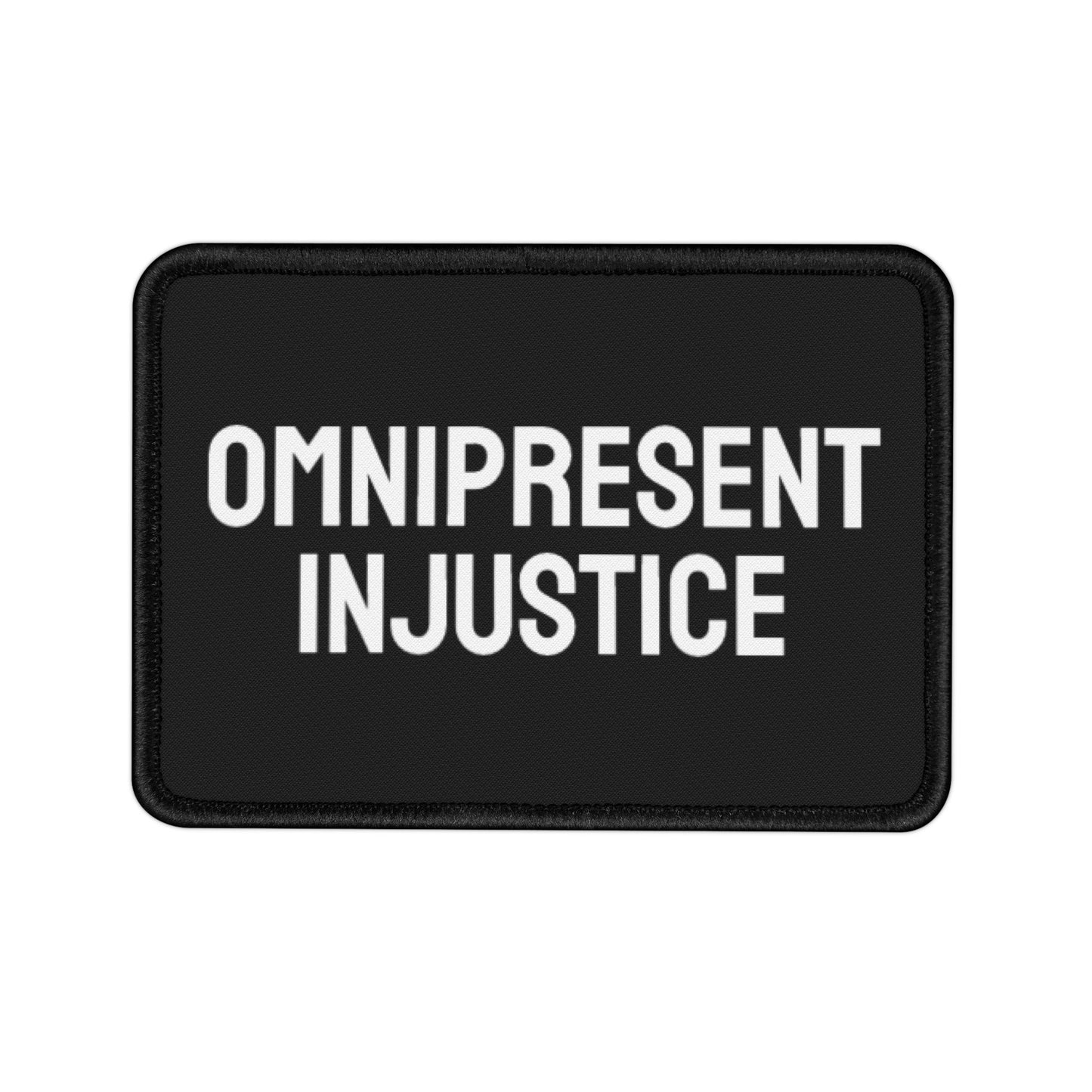 Omnipresent Injustice - Iron-On Patch