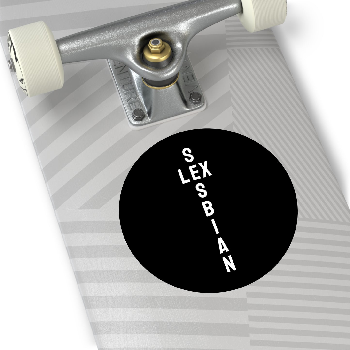 Sesbian Lex - Round Vinyl Stickers