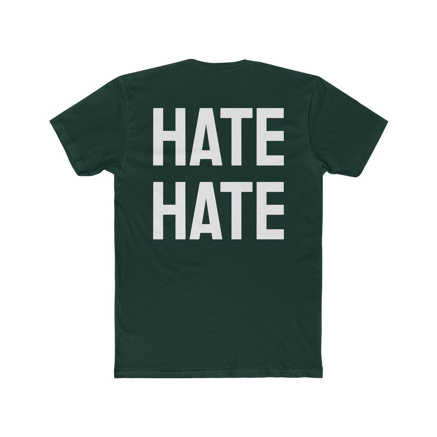 Hate Hate - Unisex Cotton Crew Tee