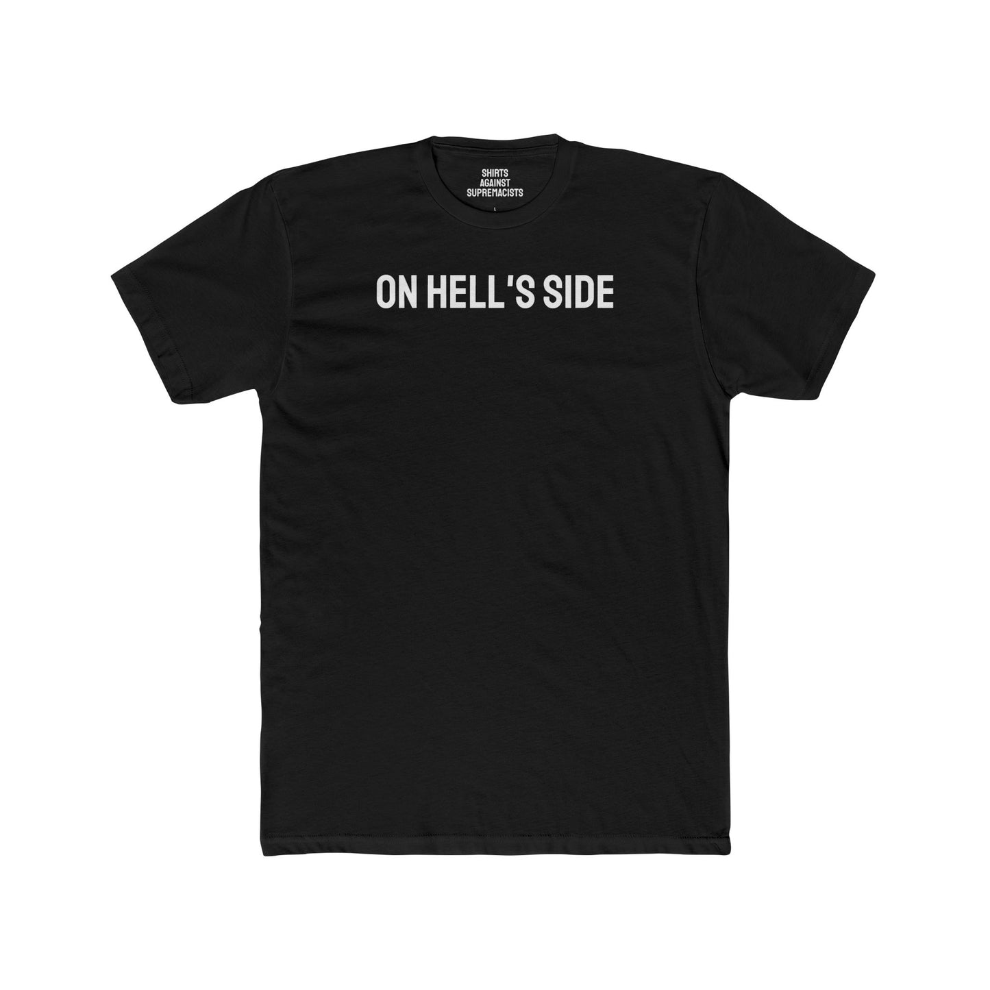 On Hell's Side - Unisex Cotton Crew Tee