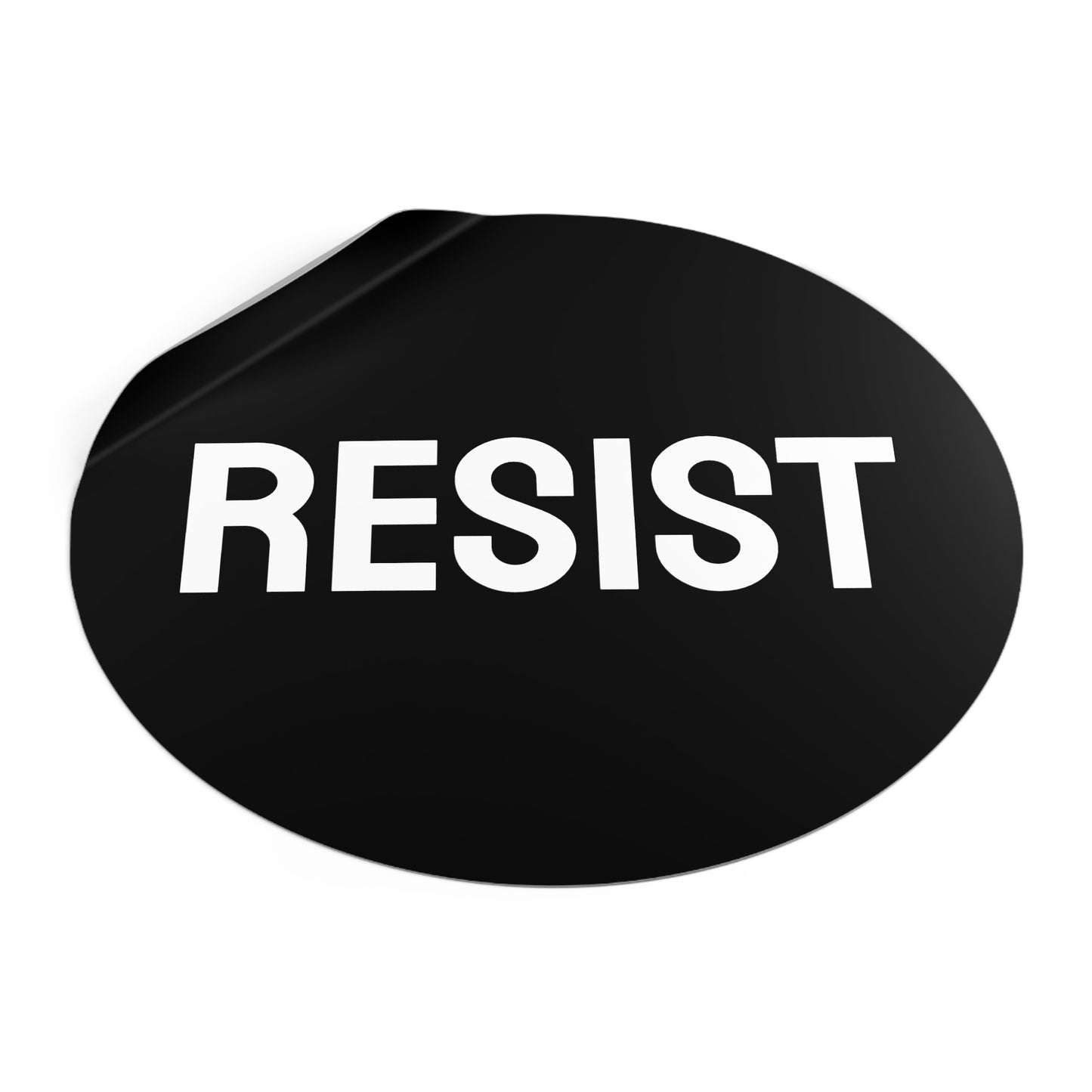 Resist - Round Vinyl Stickers