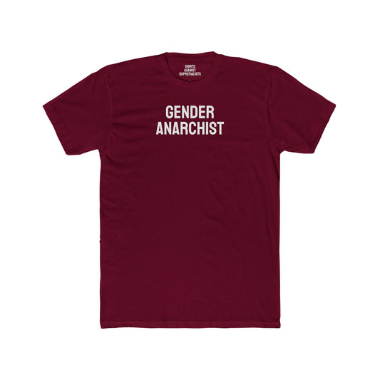Gender Anarchist - Unisex Cotton Crew Tee