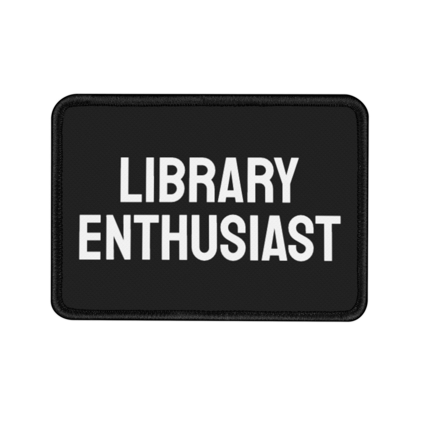 Library Enthusiast - Iron-On Patch