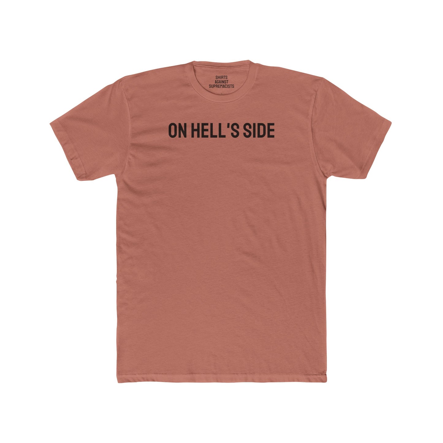 On Hell's Side - Unisex Cotton Crew Tee