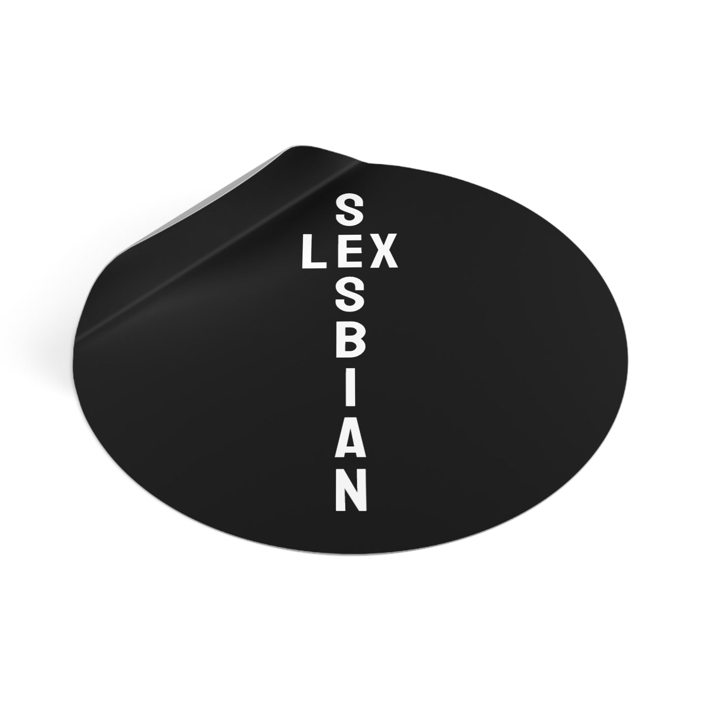 Sesbian Lex - Round Vinyl Stickers