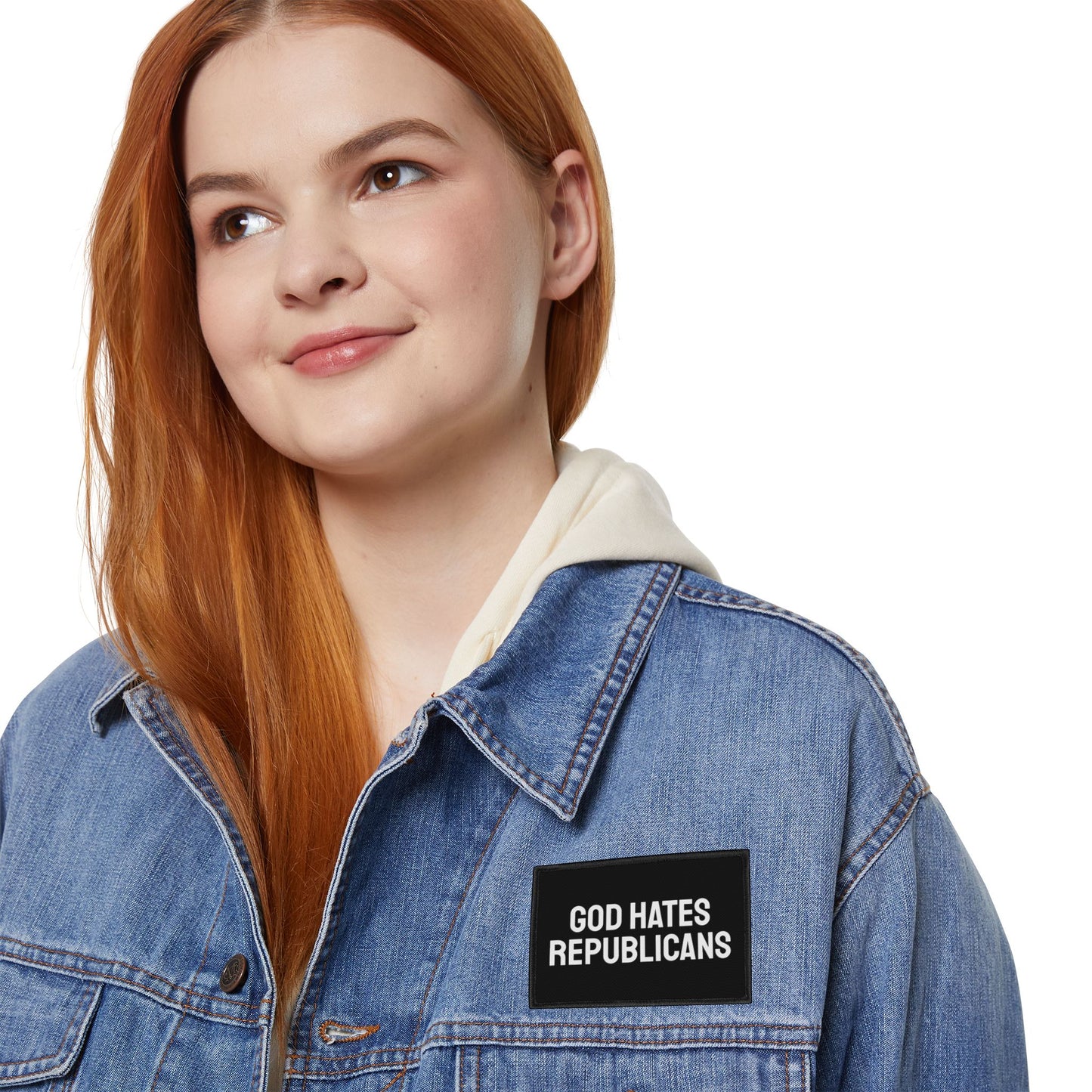 God Hates Republicans - Iron-On Patch