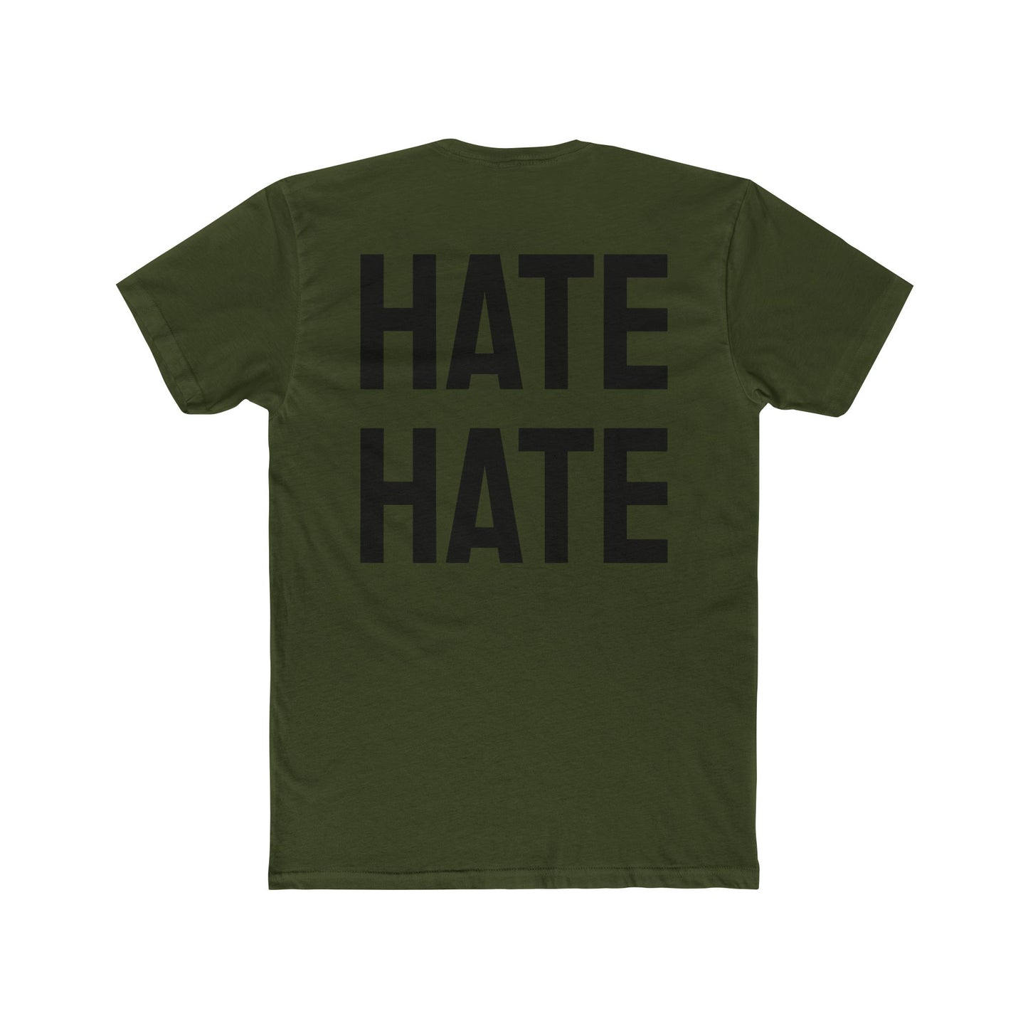 Hate Hate - Unisex Cotton Crew Tee