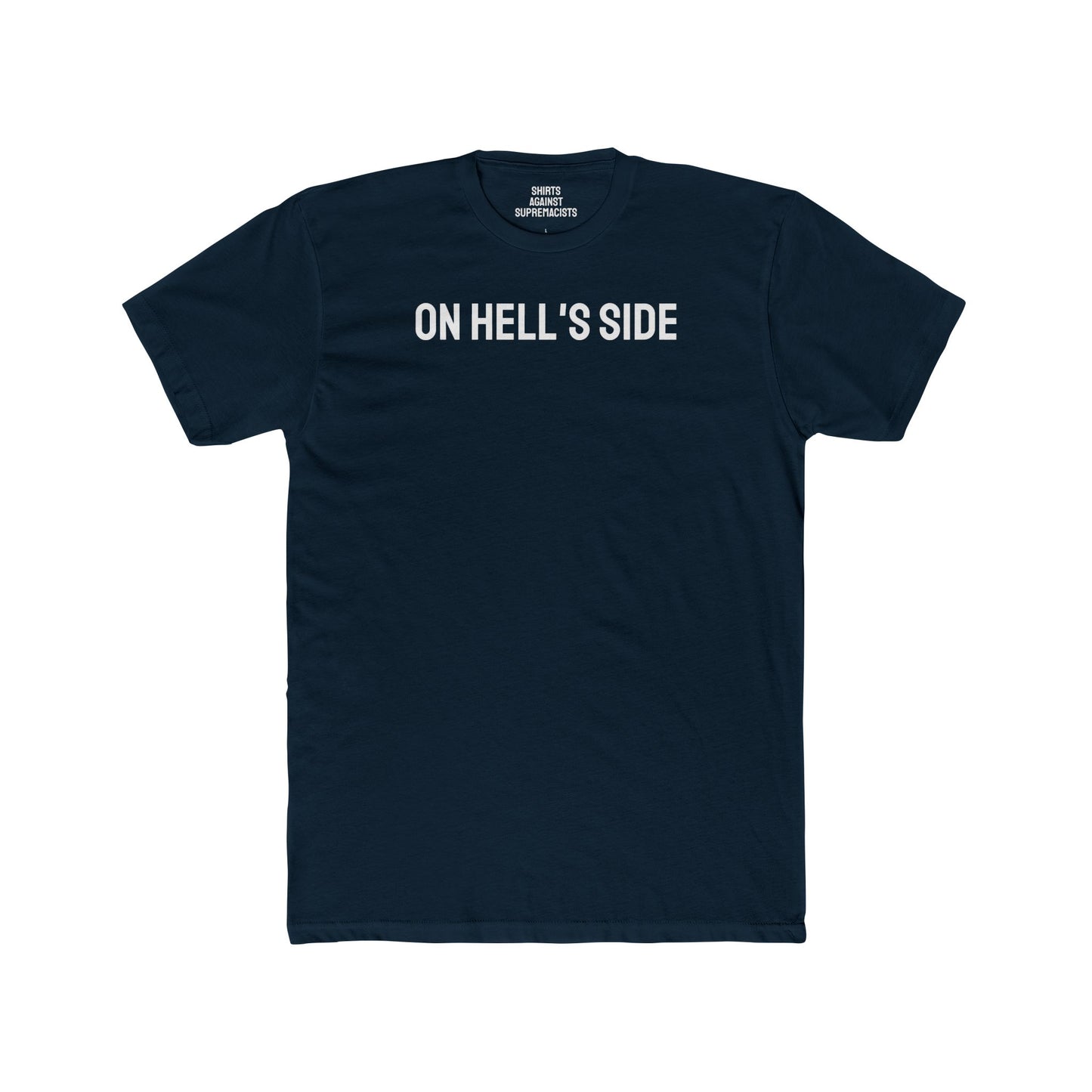 On Hell's Side - Unisex Cotton Crew Tee