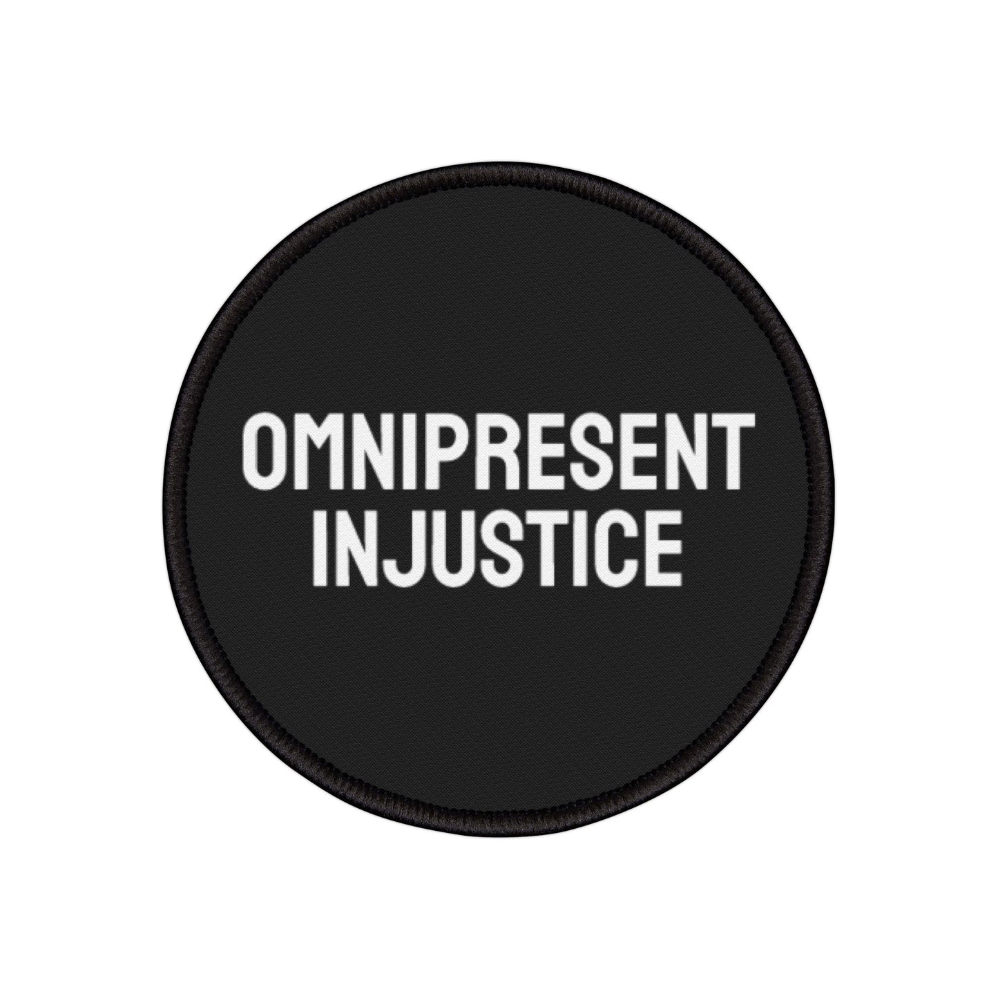 Omnipresent Injustice - Iron-On Patch