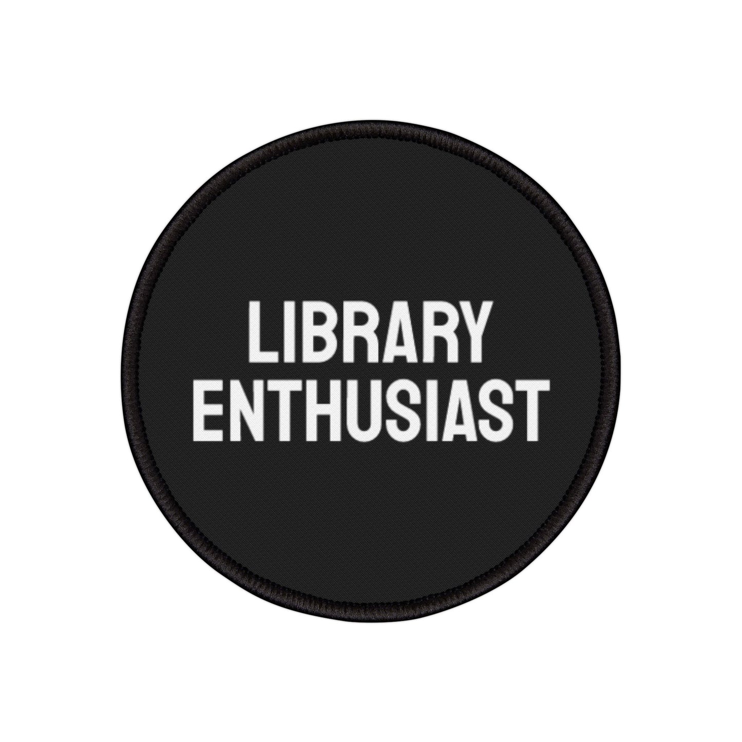 Library Enthusiast - Iron-On Patch