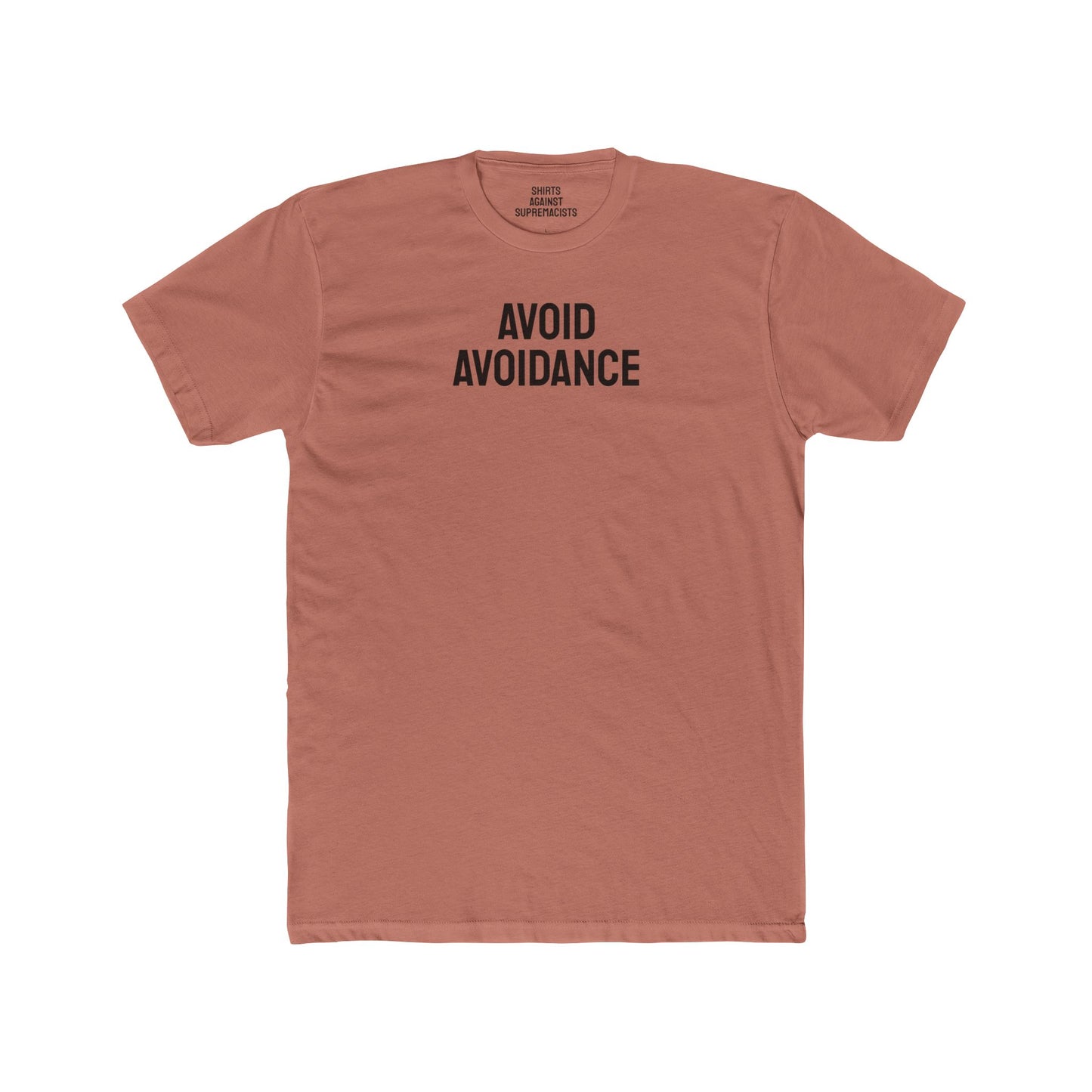 Avoid Avoidance - Unisex Cotton Crew Tee