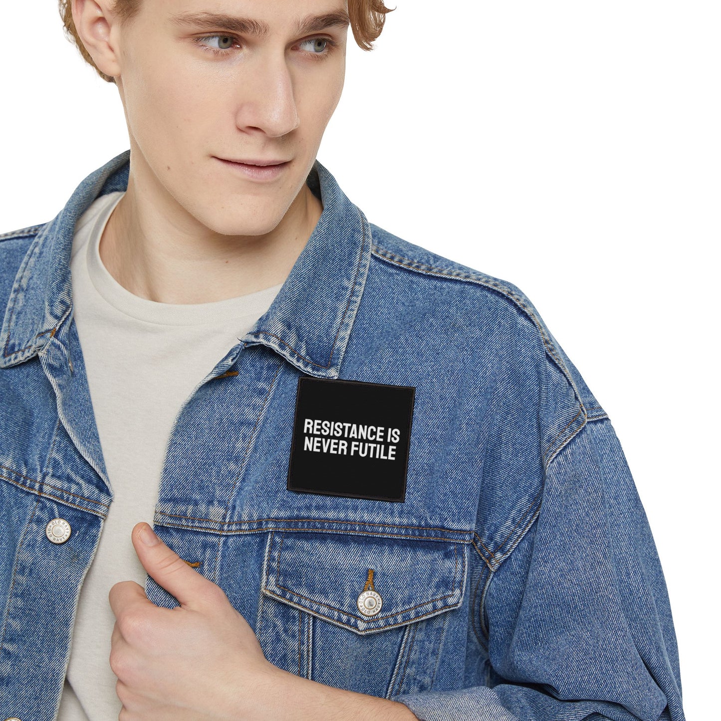 Resistance Is Never Futile - Iron-On Patch