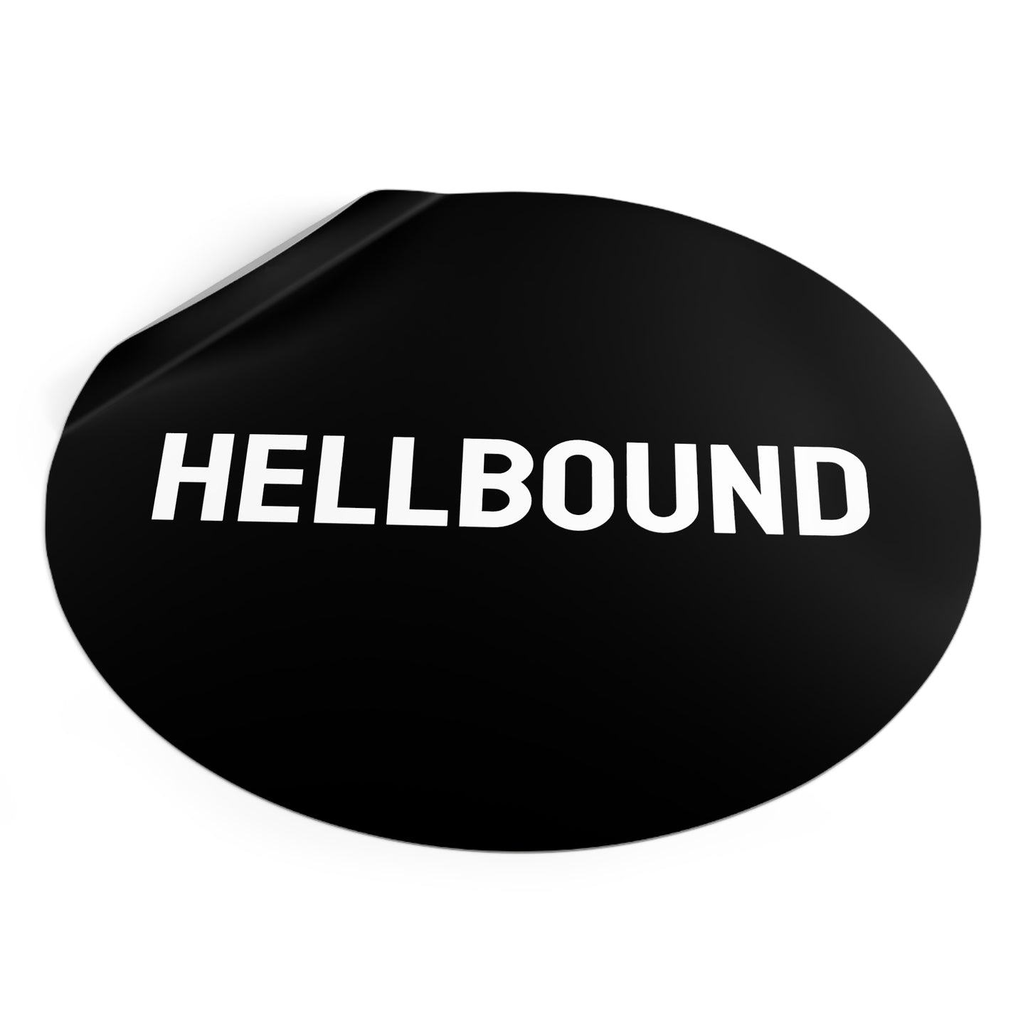 Hellbound - Round Vinyl Stickers