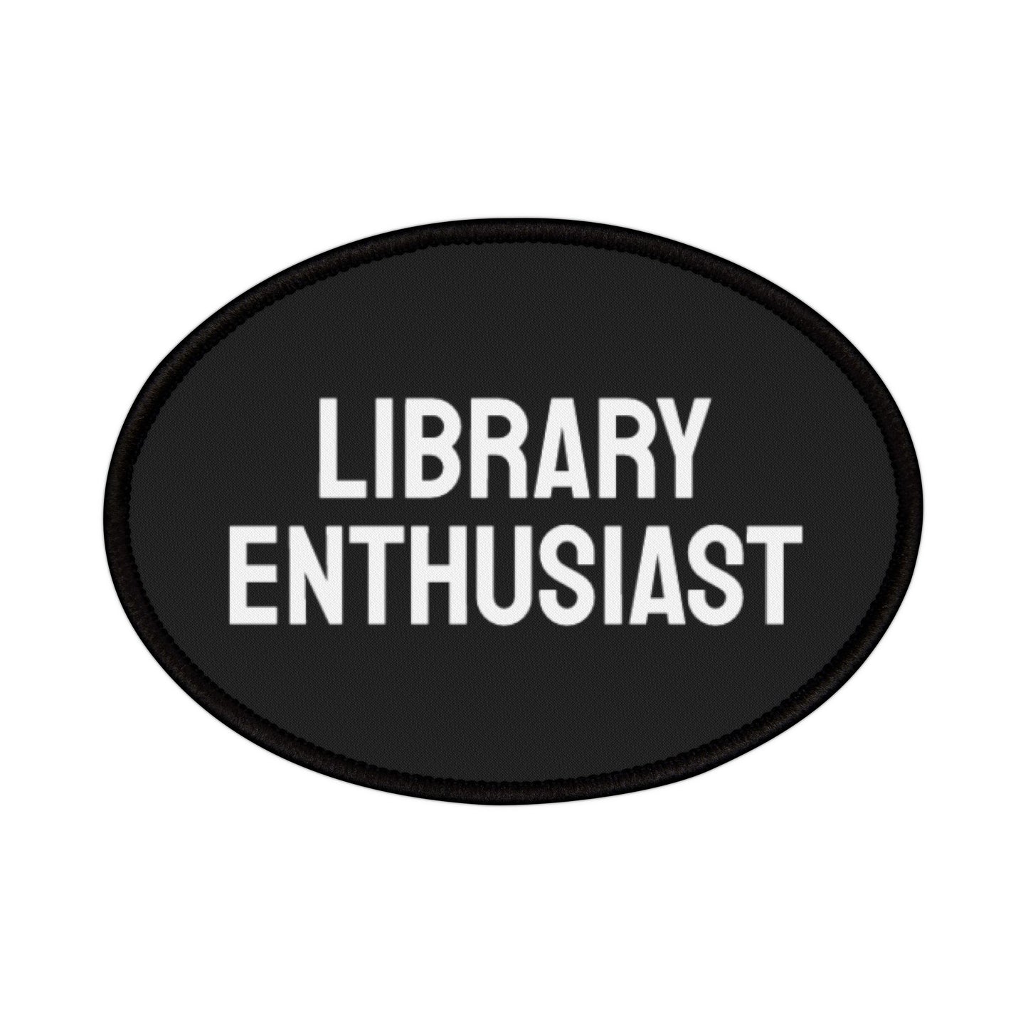 Library Enthusiast - Iron-On Patch