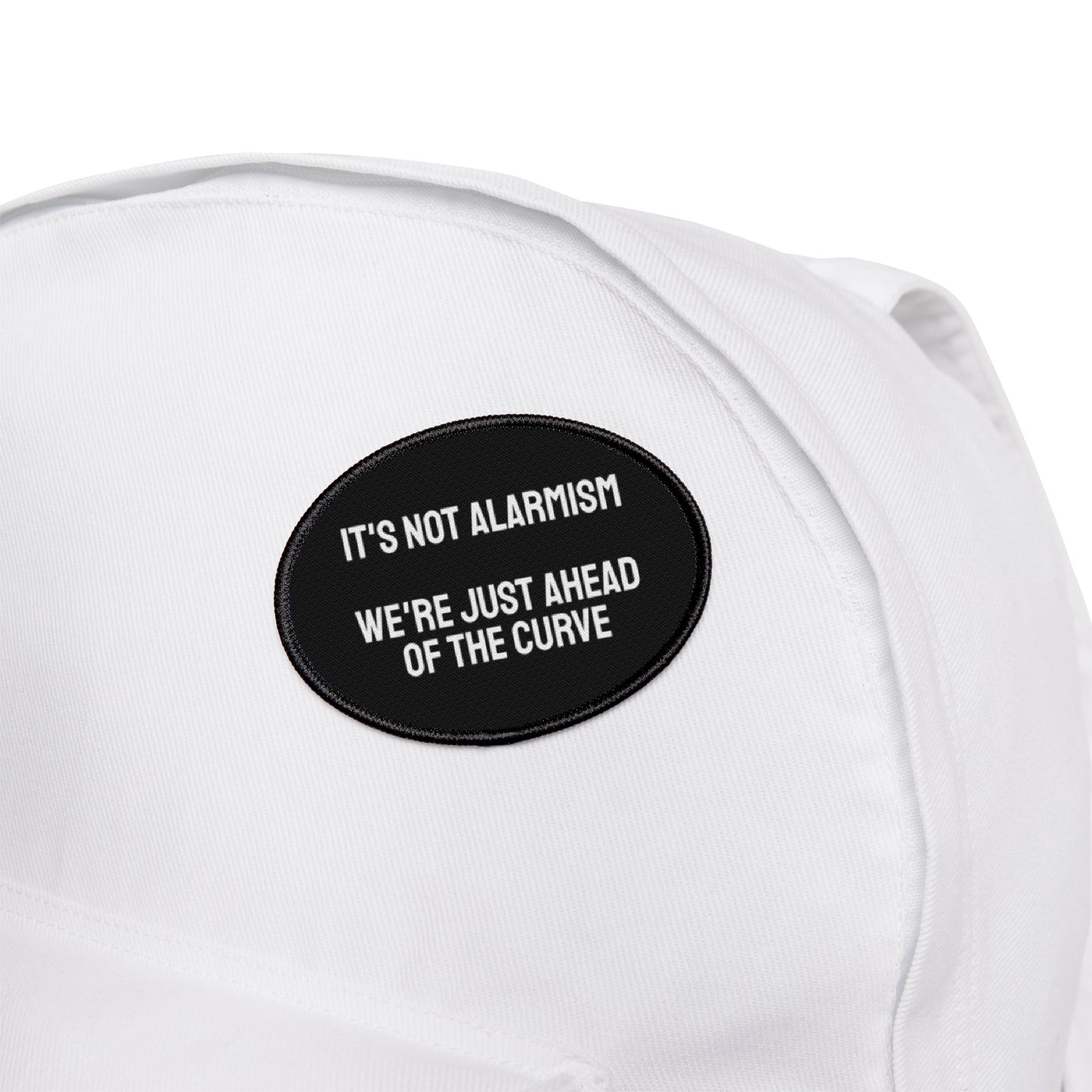 It's Not Alarmism We're Just Ahead Of The Curve - Iron-On Patch