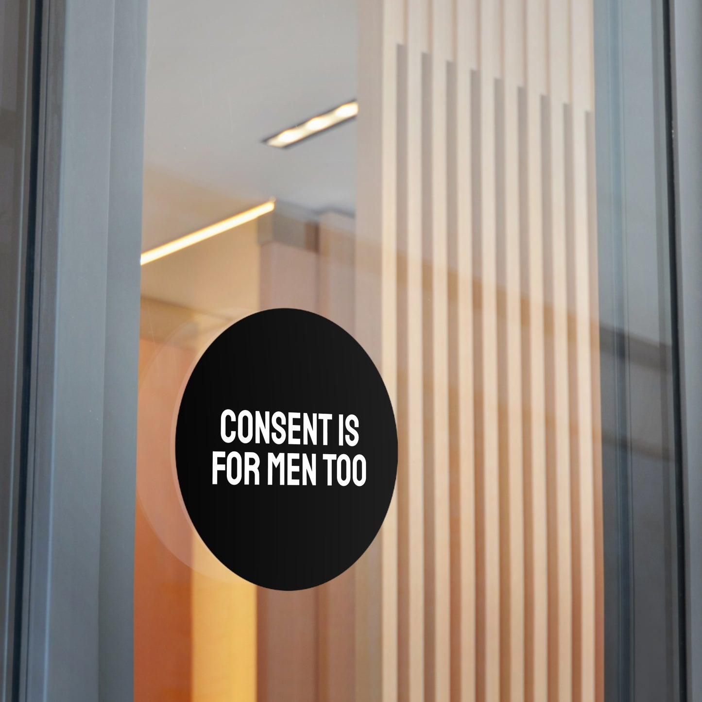 Consent Is Sexy - Round Vinyl Stickers