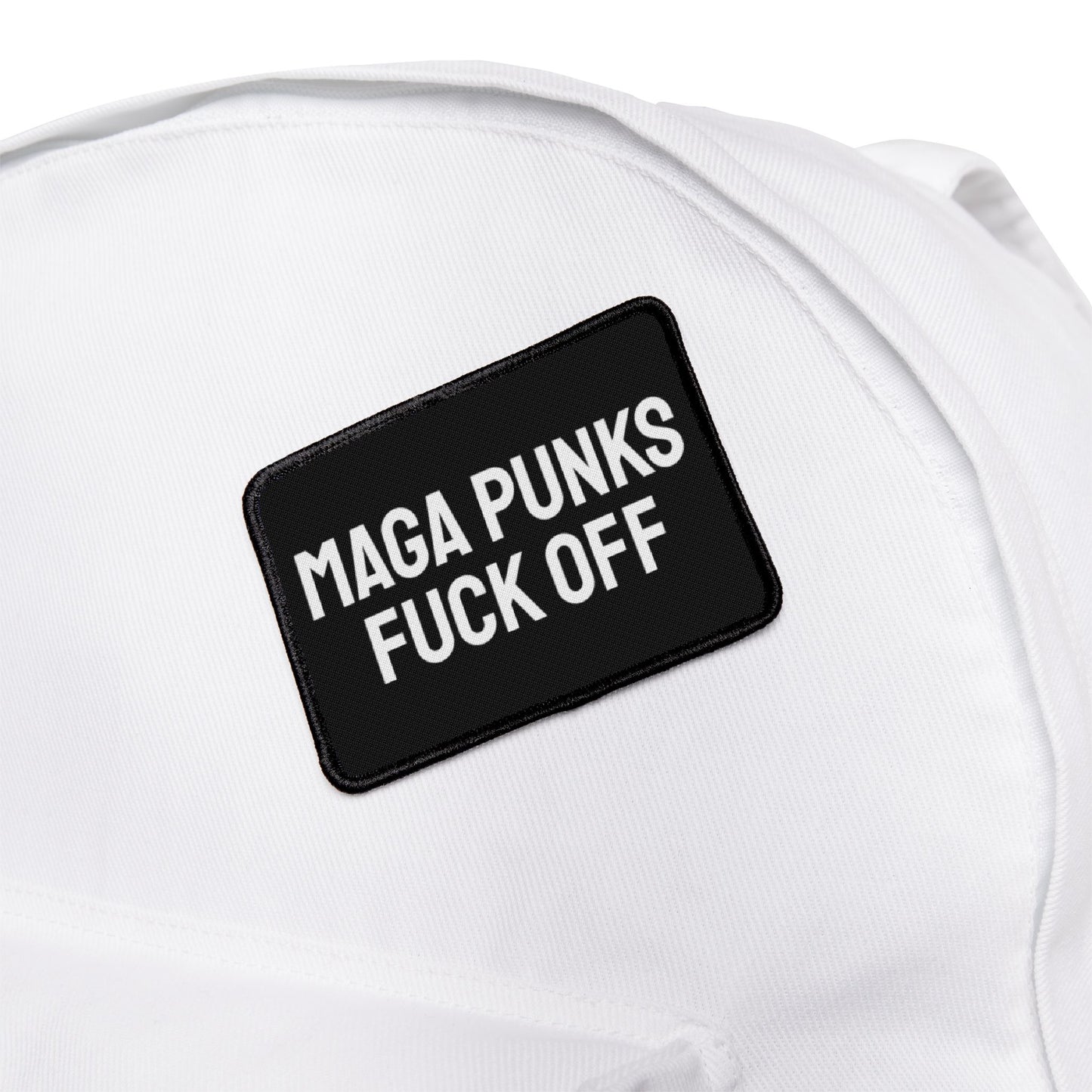 MAGA Punks Fuck Off - Iron-On Patch