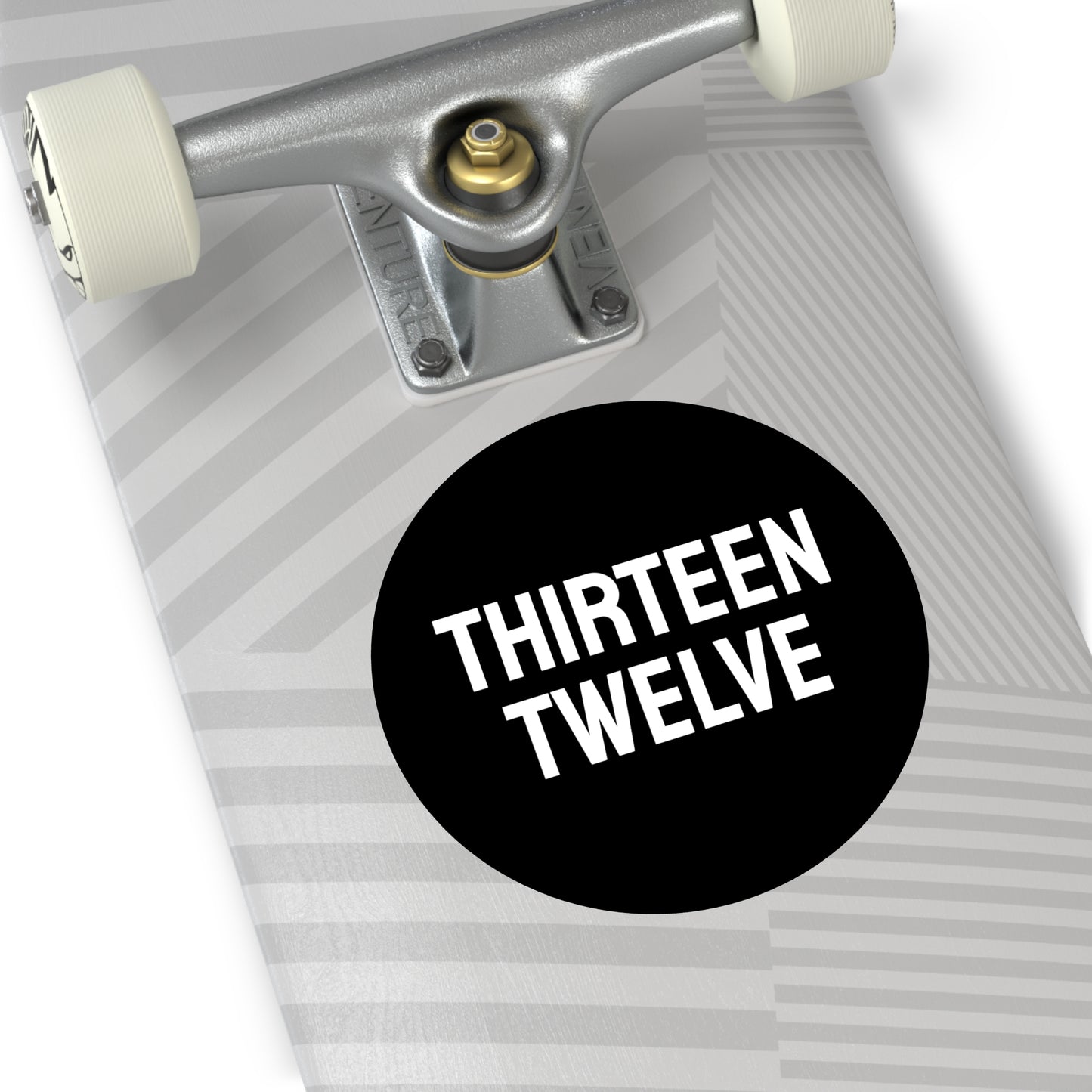 Thirteen Twelve - Round Vinyl Stickers