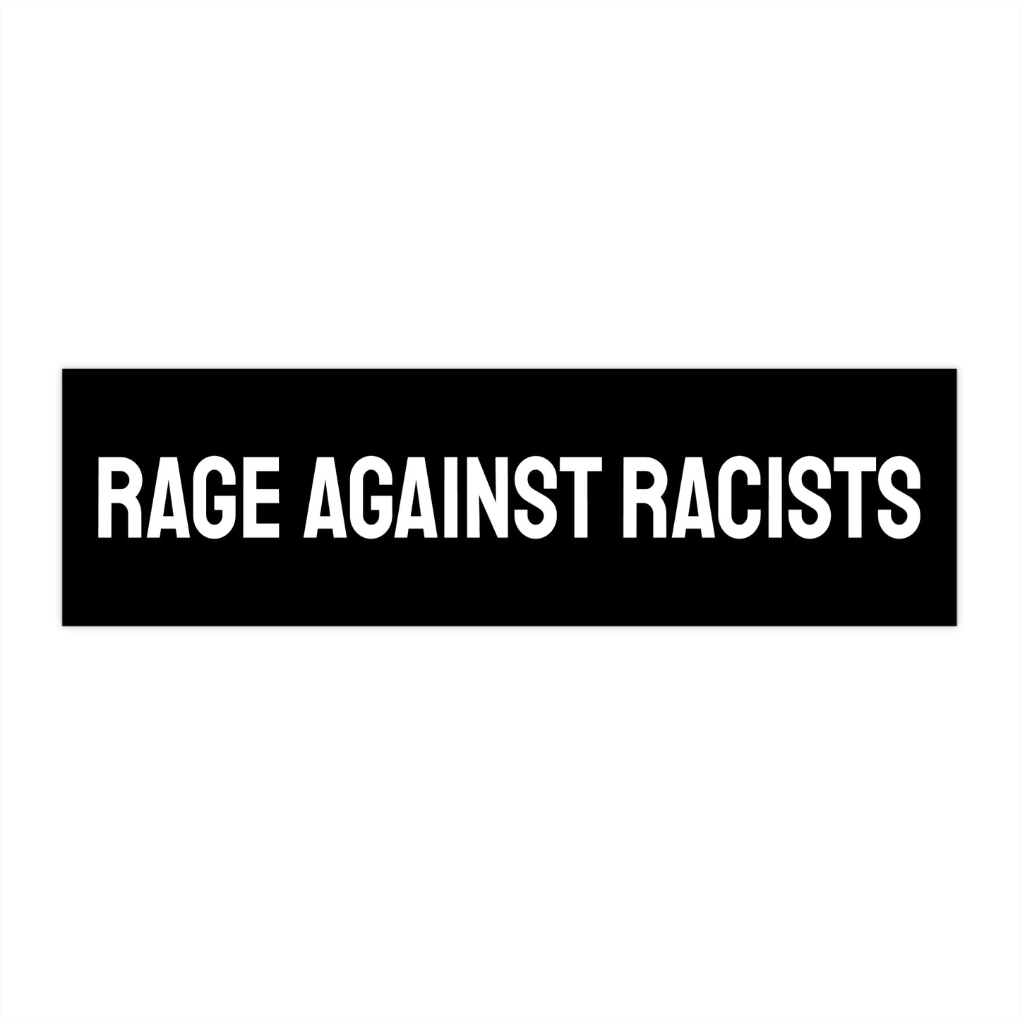 Rage Against Nazis - Bumper Sticker