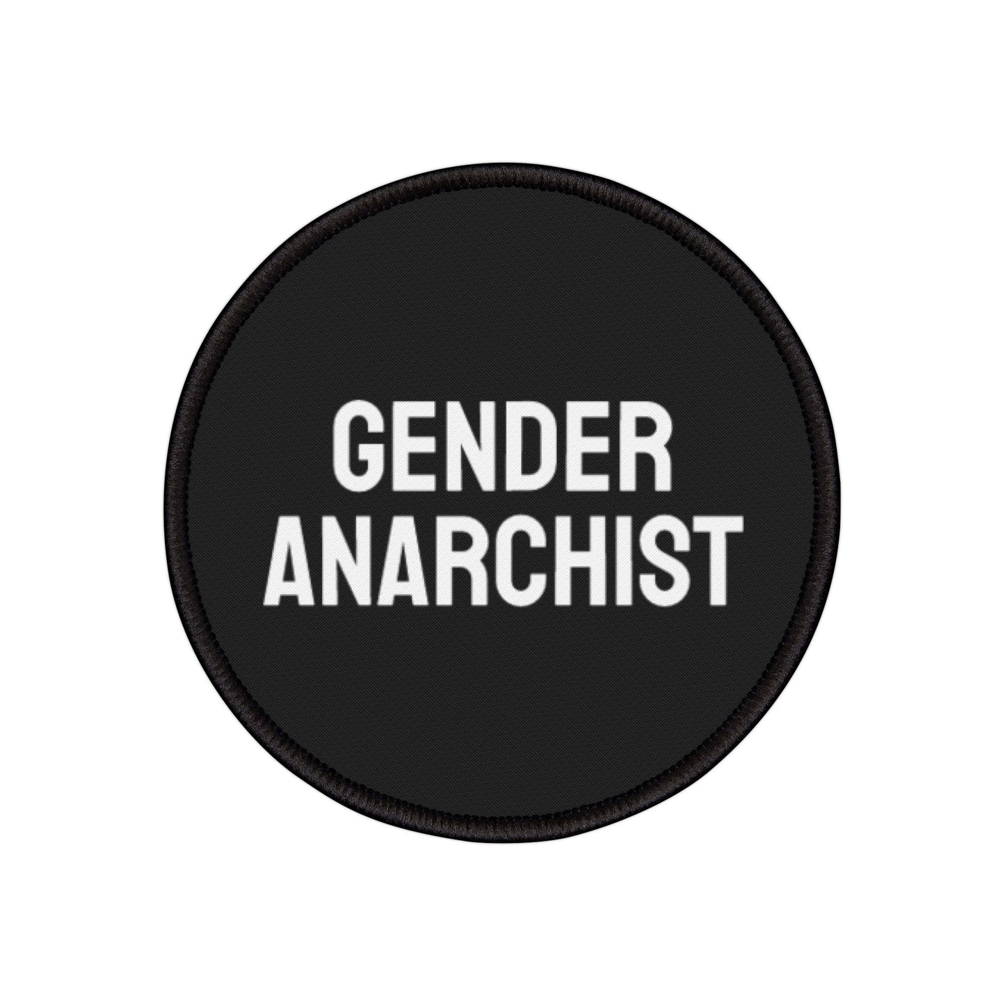 Gender Anarchist - Iron-On Patch