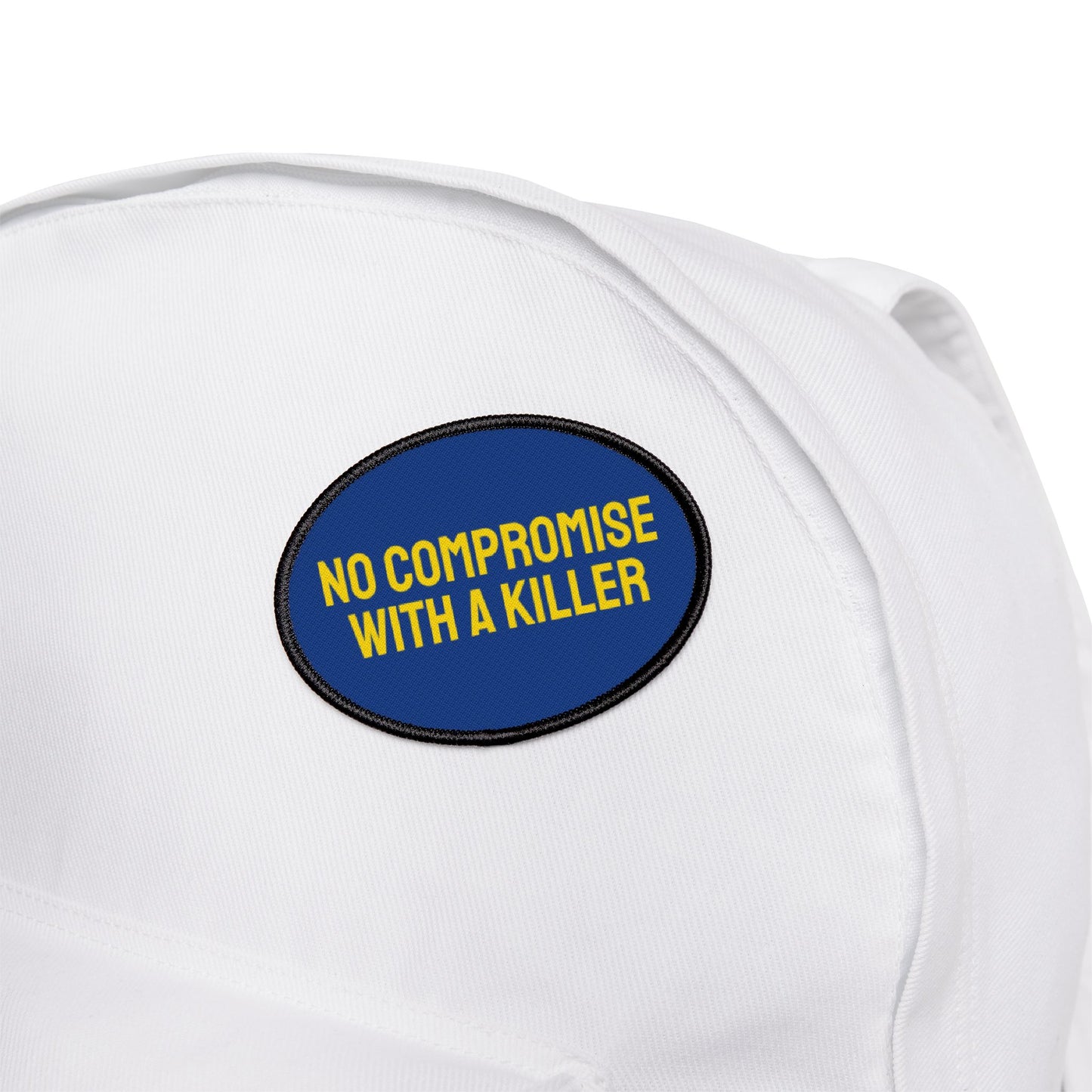 No Compromise With A Killer - Iron-On Patch