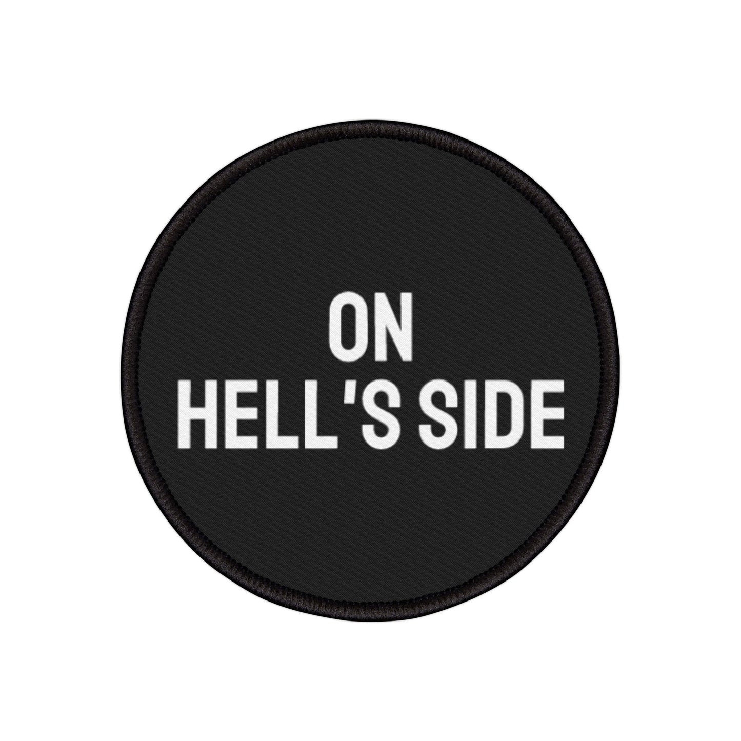 On Hell's Side - Iron-On Patch
