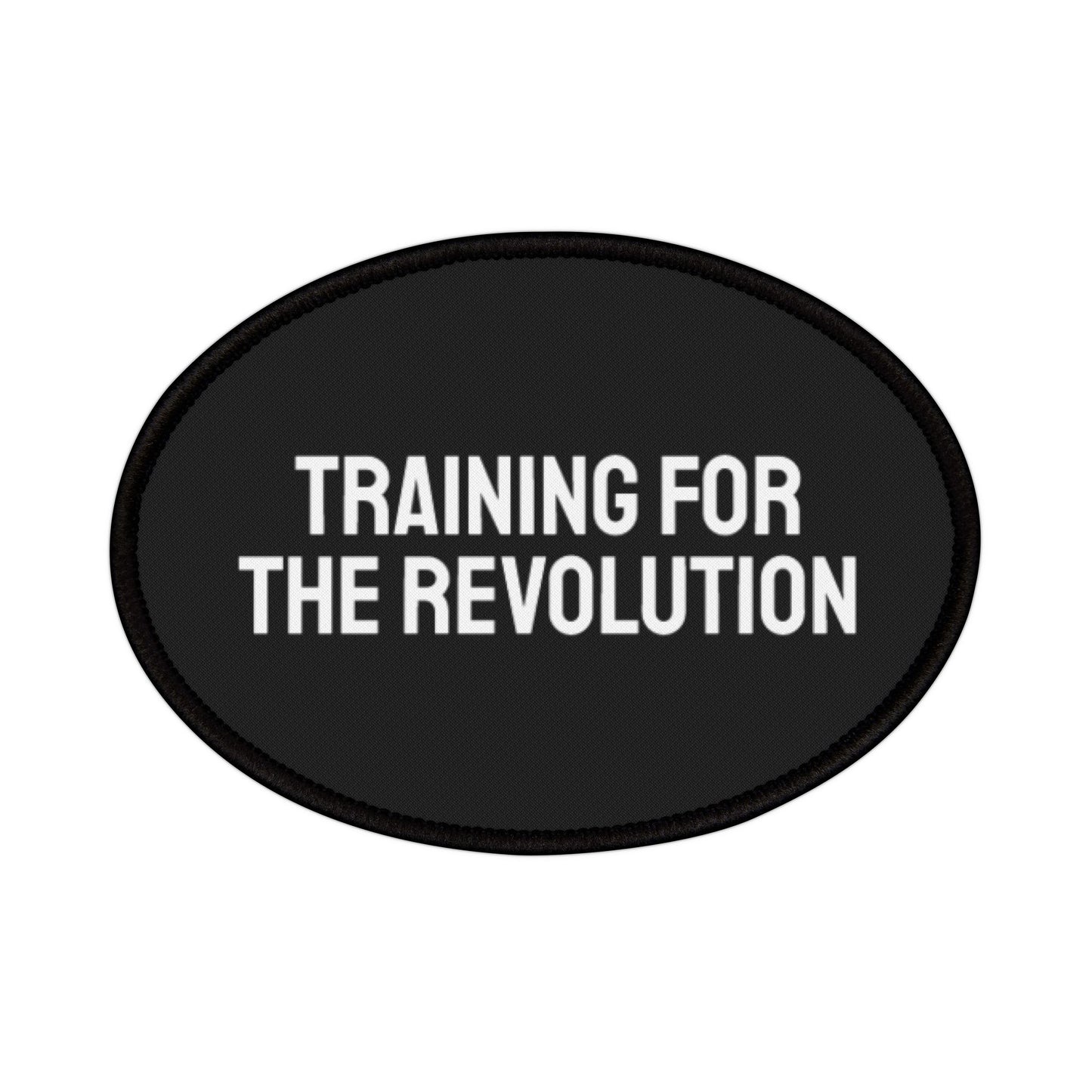 Training For The Revolution - Iron-On Patch