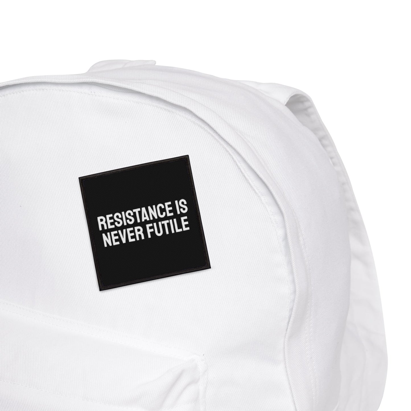 Resistance Is Never Futile - Iron-On Patch
