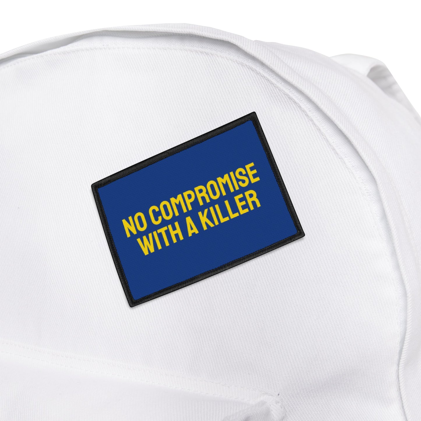 No Compromise With A Killer - Iron-On Patch