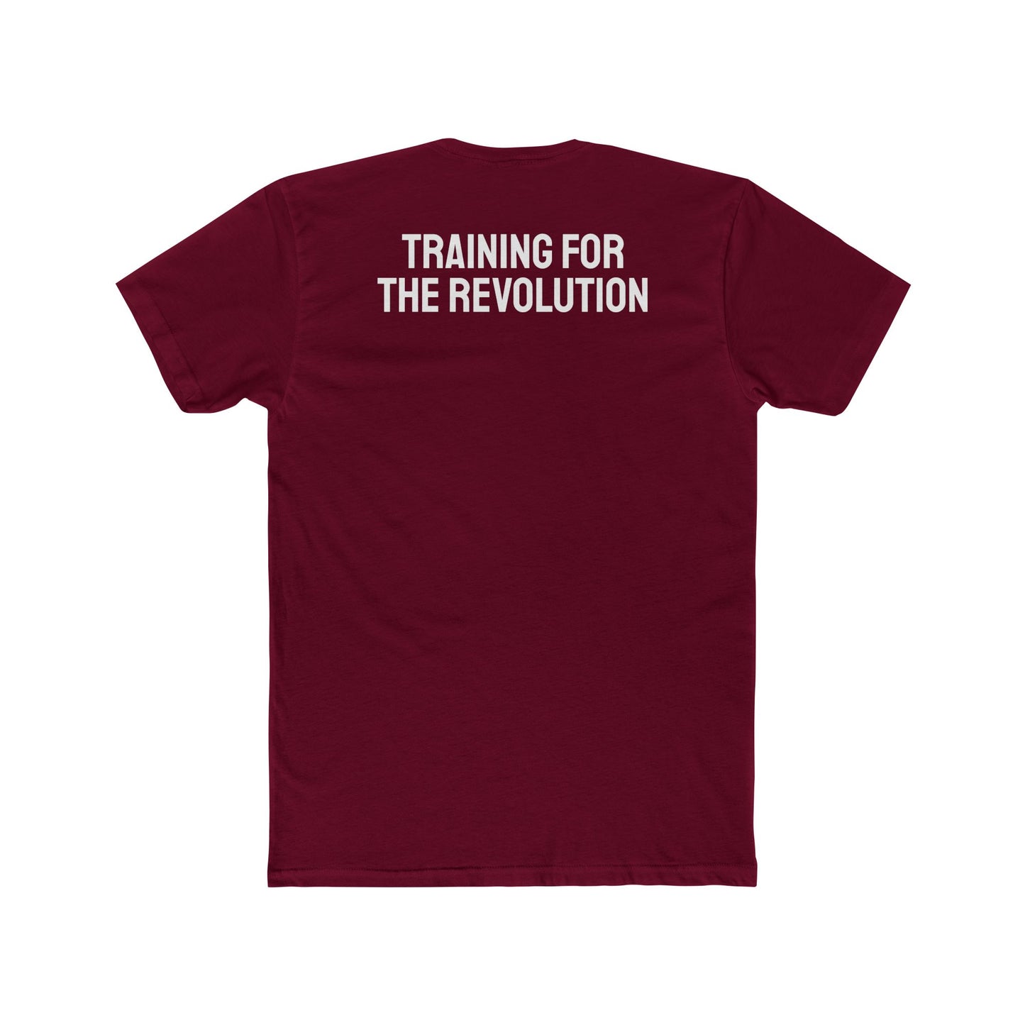 Training For The Revolution - Unisex Cotton Crew Tee