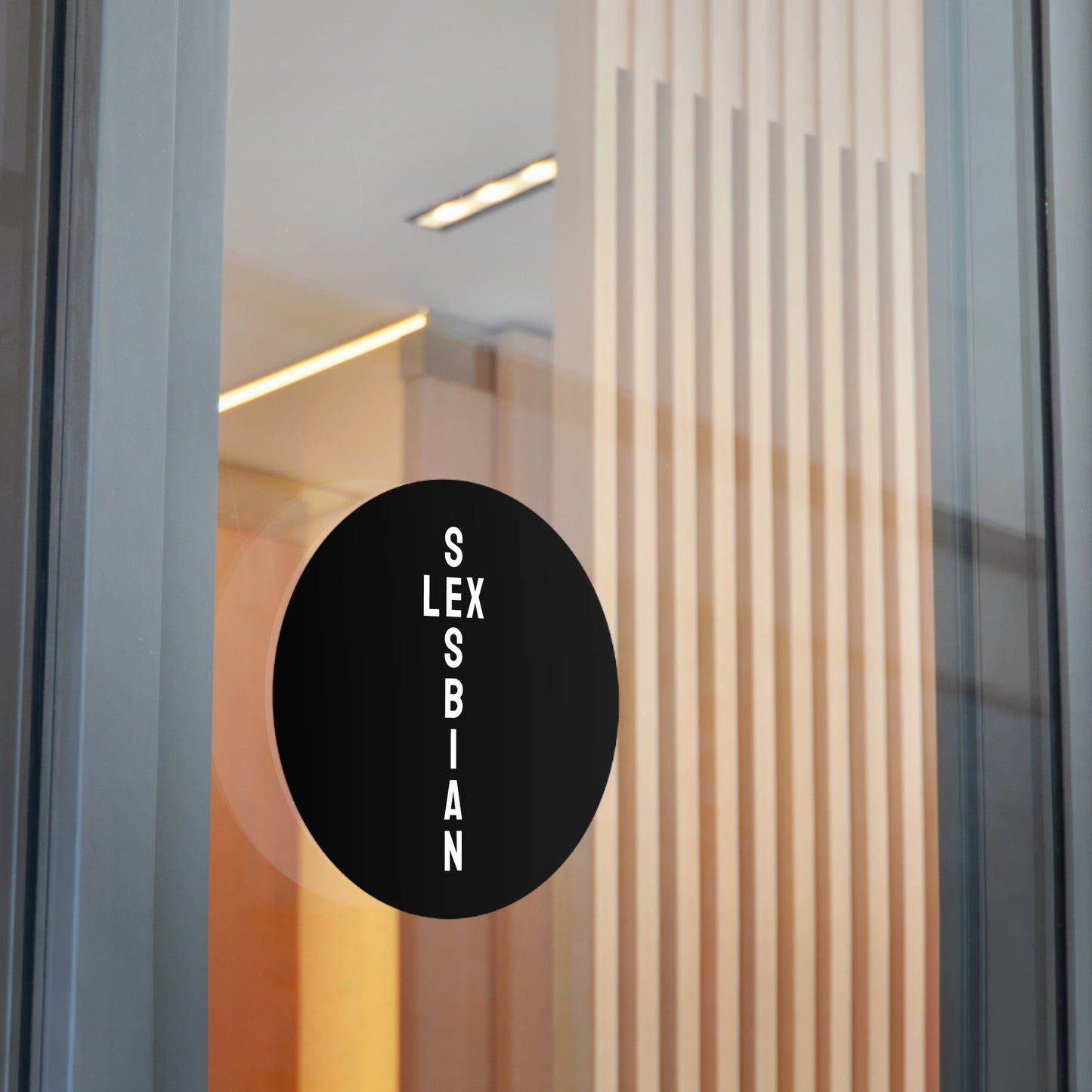 Sesbian Lex - Round Vinyl Stickers