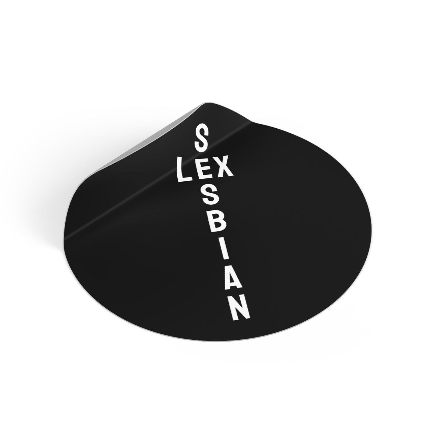 Sesbian Lex - Round Vinyl Stickers