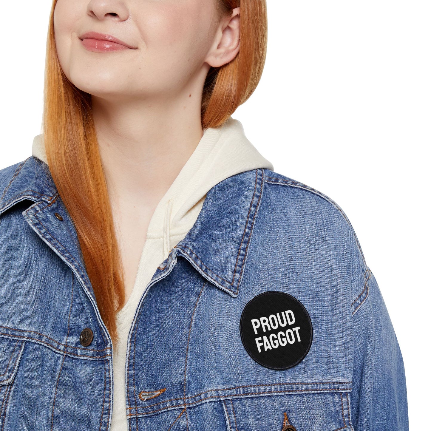 Proud Faggot - Iron-On Patch