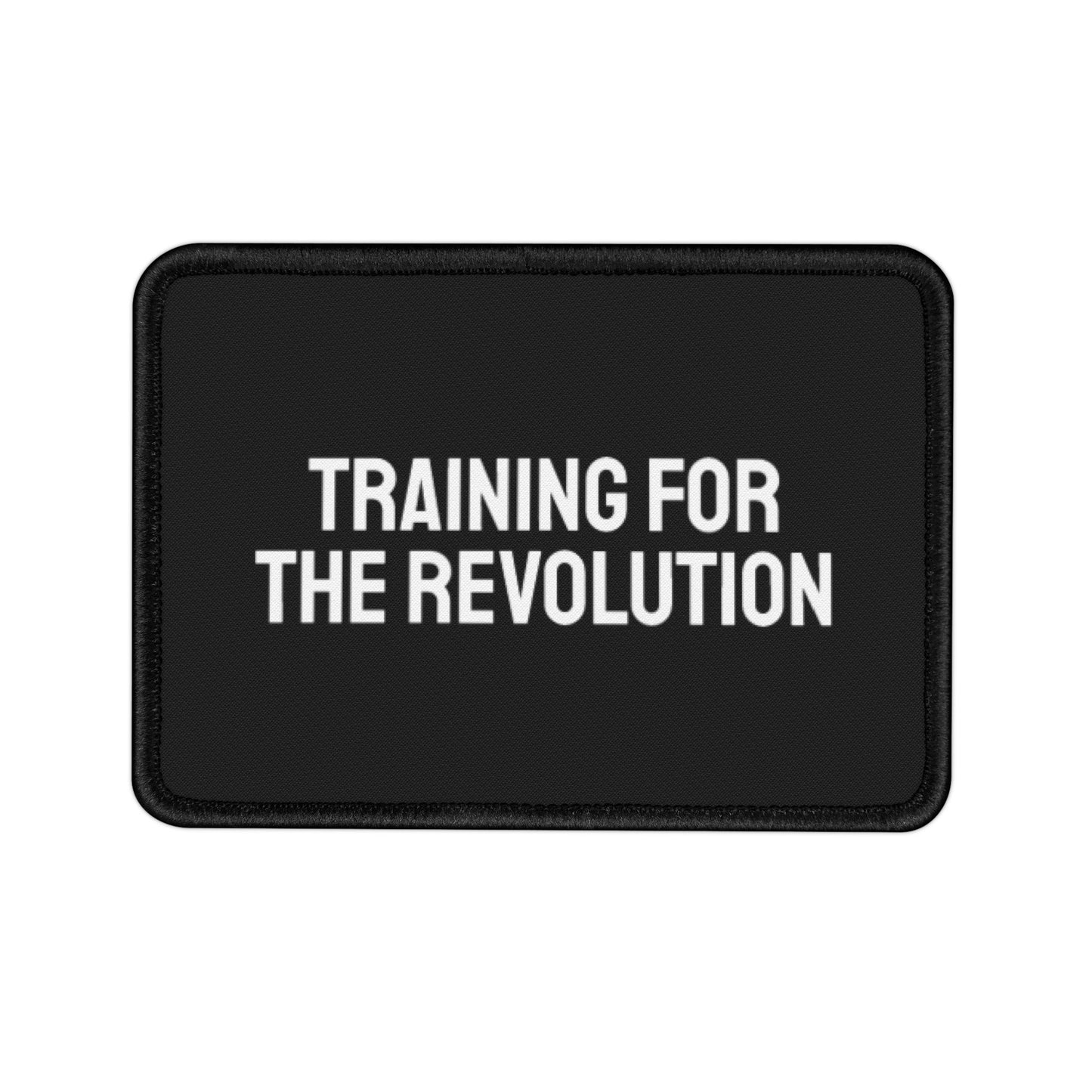 Training For The Revolution - Iron-On Patch