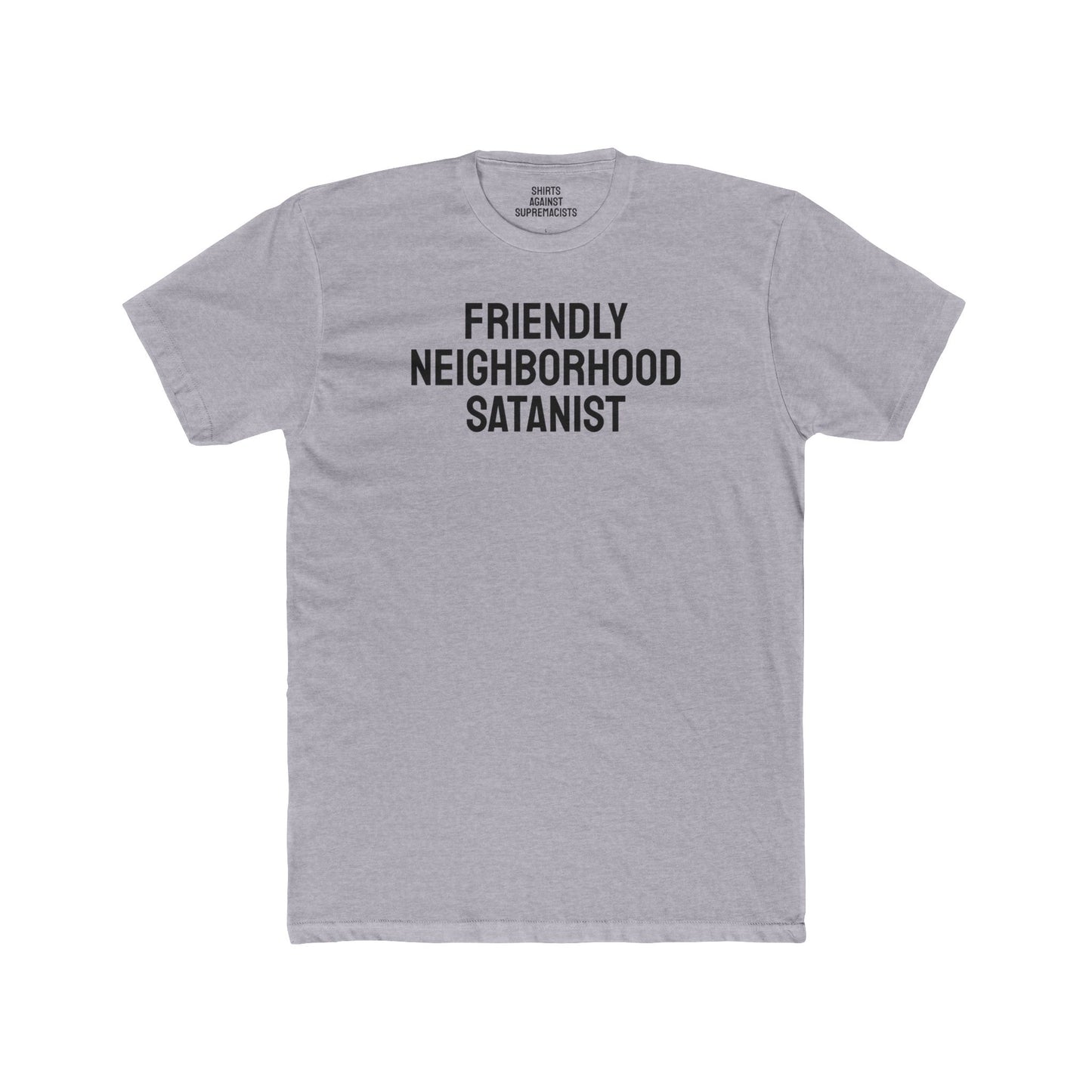 Friendly Neighborhood Satanist - Unisex Cotton Crew Tee