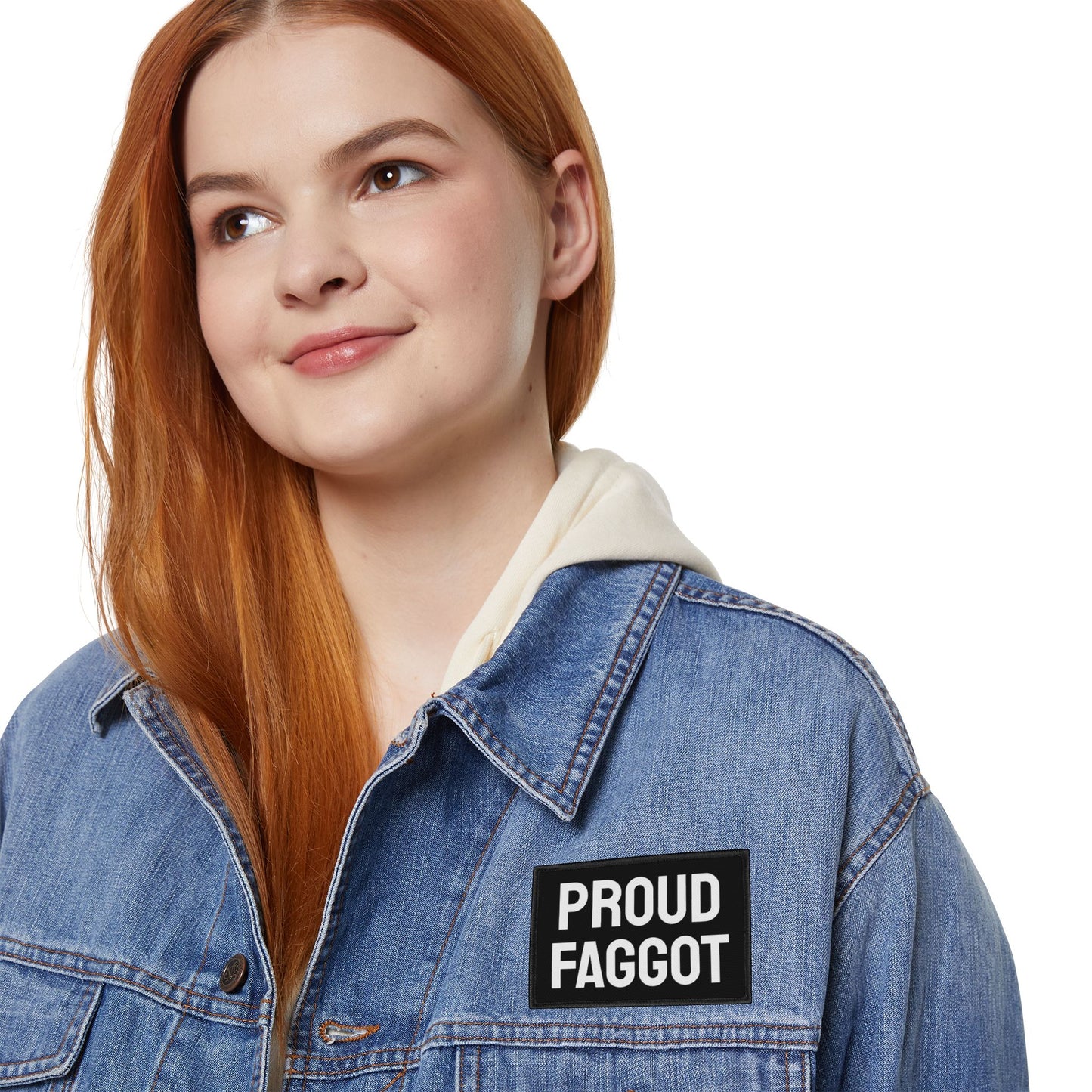 Proud Faggot - Iron-On Patch