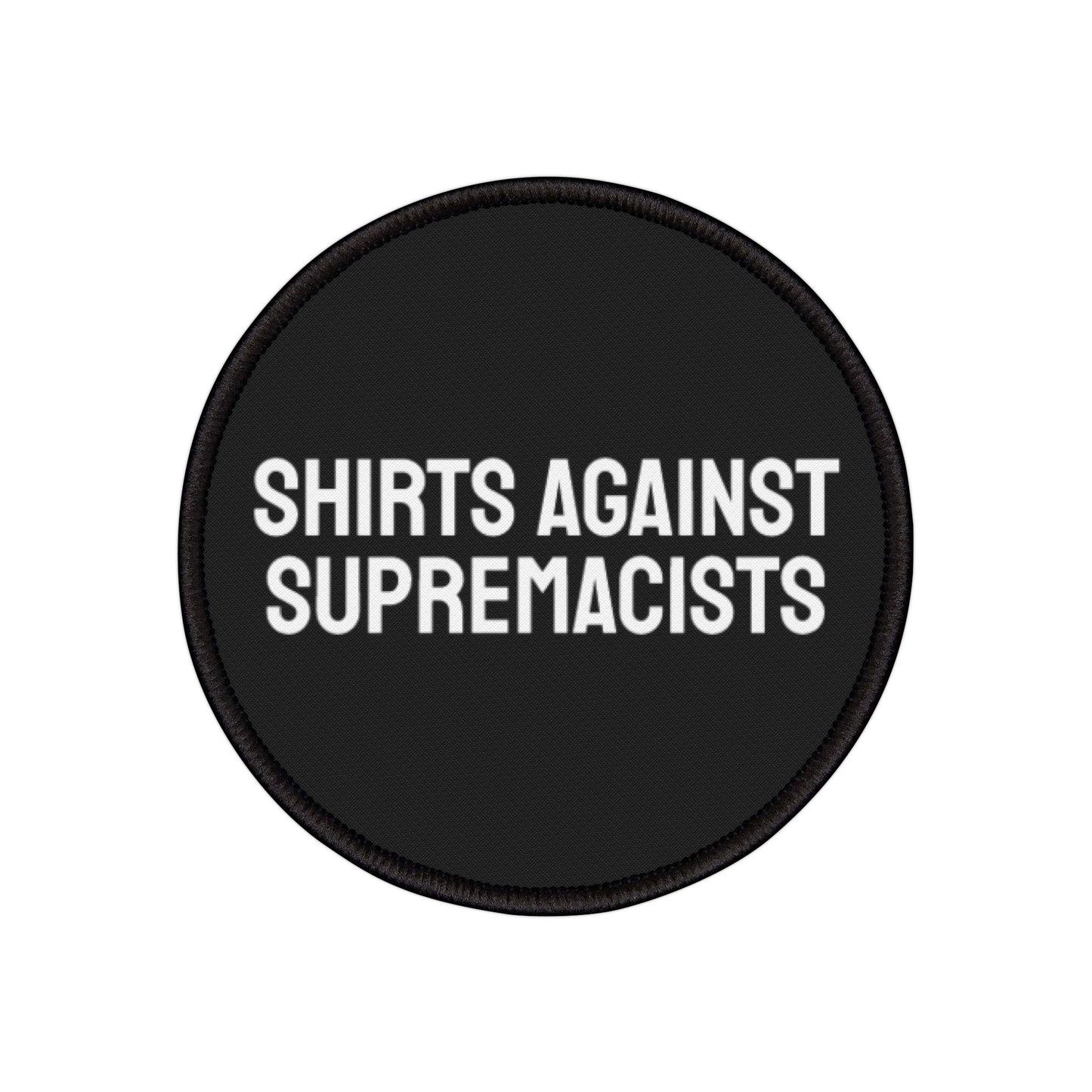 Shirts Against Supremacists Iron-On Patch