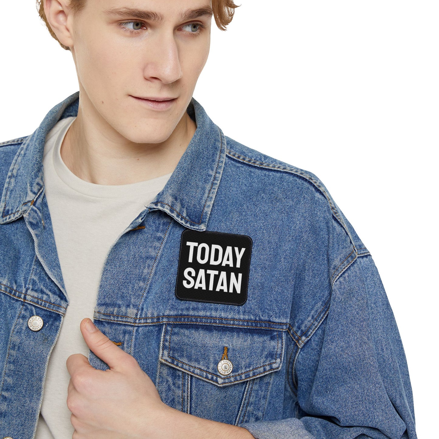 Today Satan - Iron-On Patch