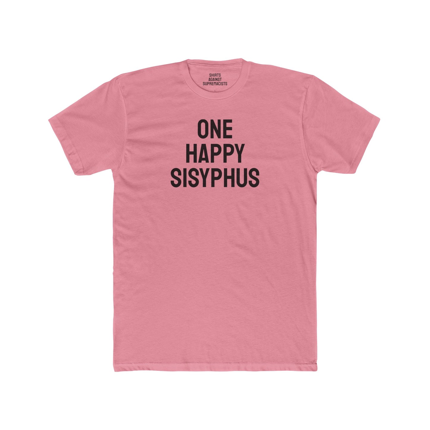 One Happy Sisyphus - Unisex Cotton Crew Tee