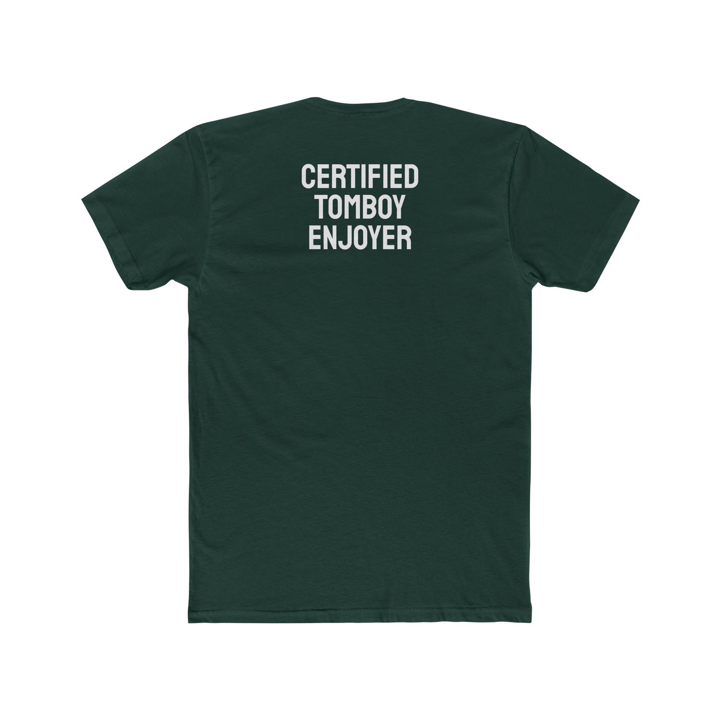 Certified Tomboy Enjoyer - Unisex Cotton Crew Tee